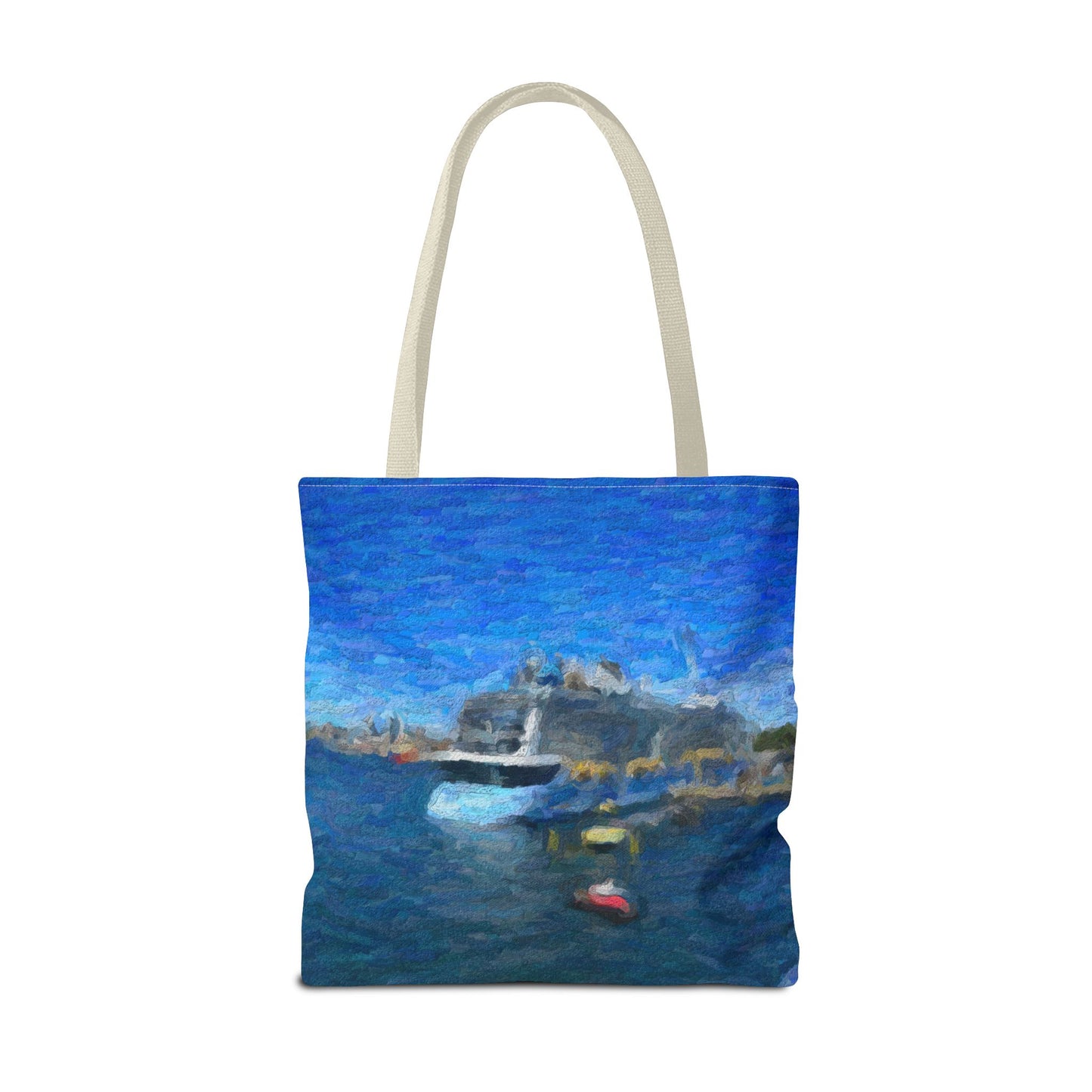 Tote Bag (AOP) ... Into Vancouver Harbor We Arrive: Celebrity Edge-Cruise ... Vancouver, British Columbia ... June 2024 ... Original Works