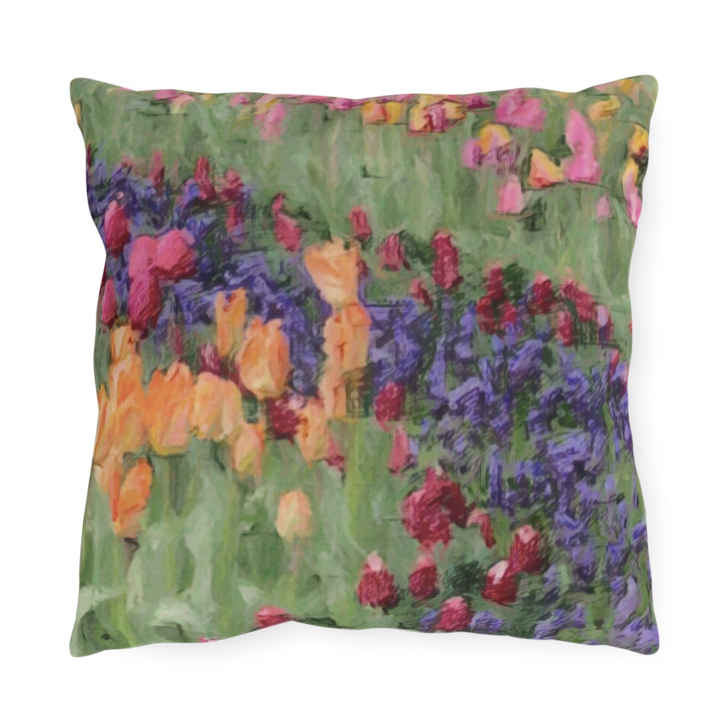 Outdoor Pillows ... Skagit Valley Tulips ... Skagit Valley, Washington ... Family Archives ... Original Works ... Circa 1980's ...