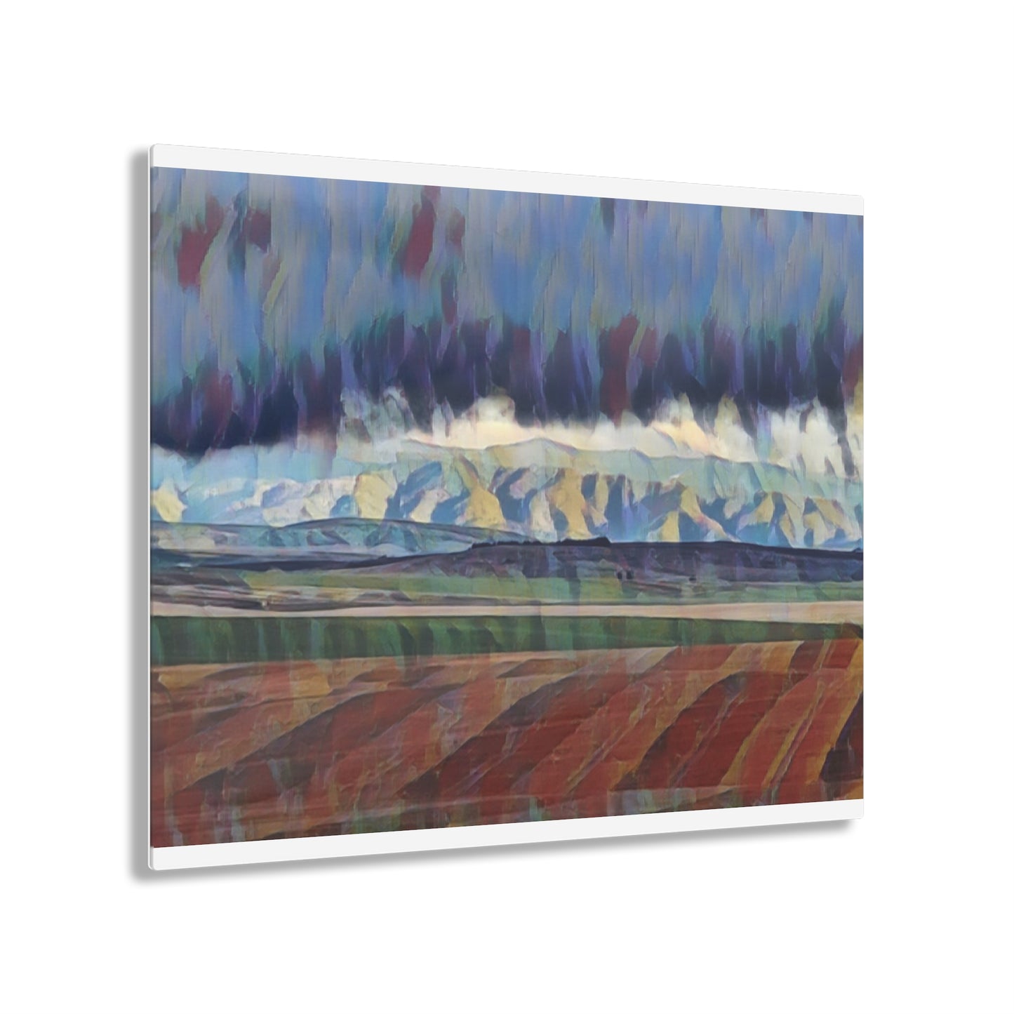 Acrylic Prints ... On-The-Prairie .. "The Storm Is Brewing" ... Central Idaho: November 2023 ... Original Works ...