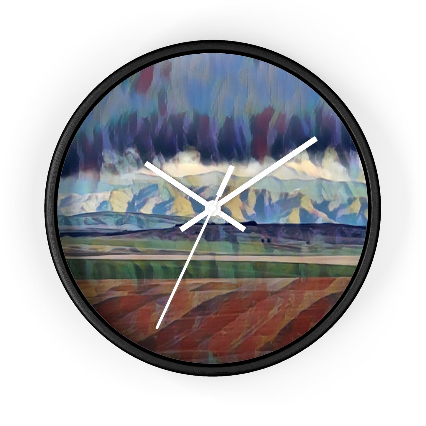 Wall Clock ... On-The-Prairie .. "The Storm Is Brewing" ... Central Idaho: November 2023 ... Original Works ...
