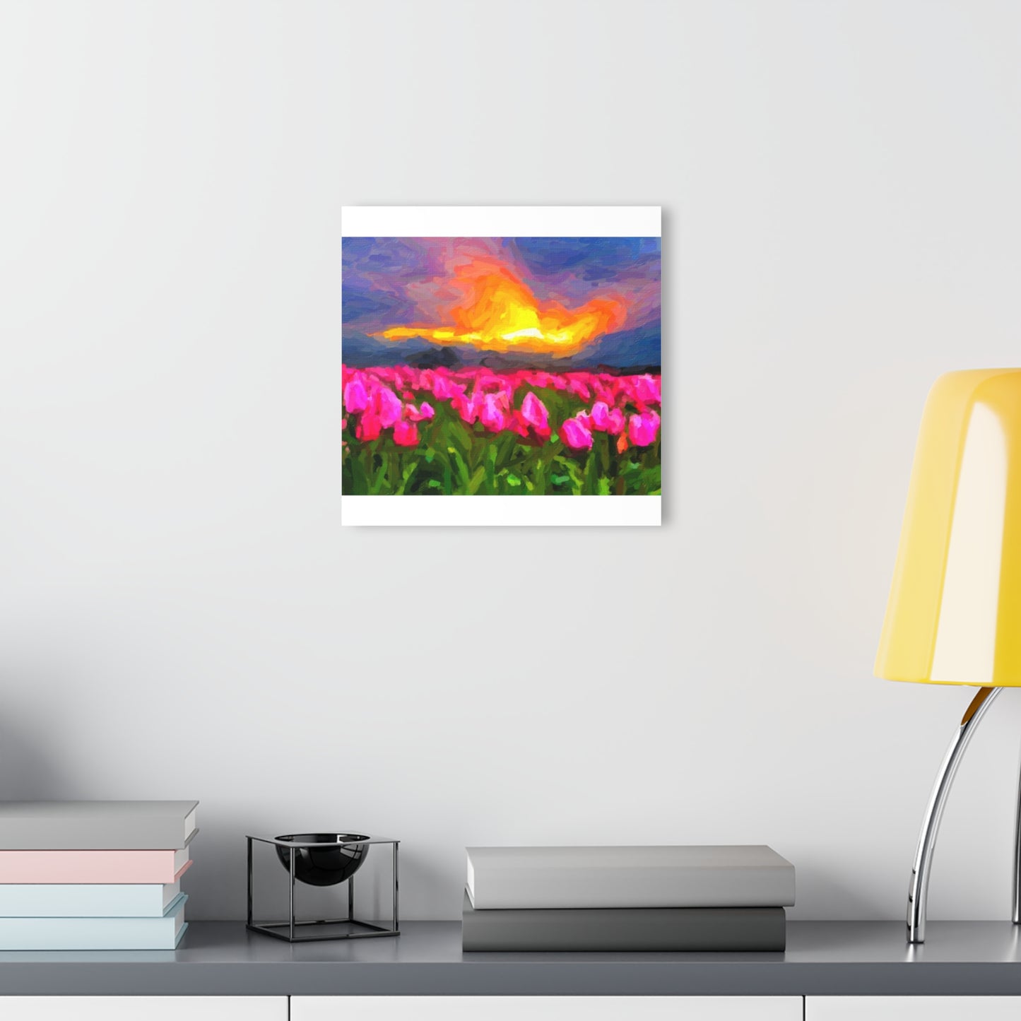 Acrylic Prints (French Cleat Hanging) ... Skagit Valley Tulips ... Skagit Valley, Washington ... Family Archives ... Original Works ... Circa 1980's ...