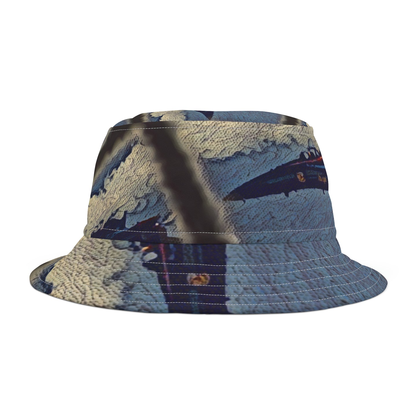 Bucket Hat (AOP) ... US Navy Blue Angels Flight-Demonstration Team ... "The Thrill ... The Roar ... The Excitement" ... Original Works ...
