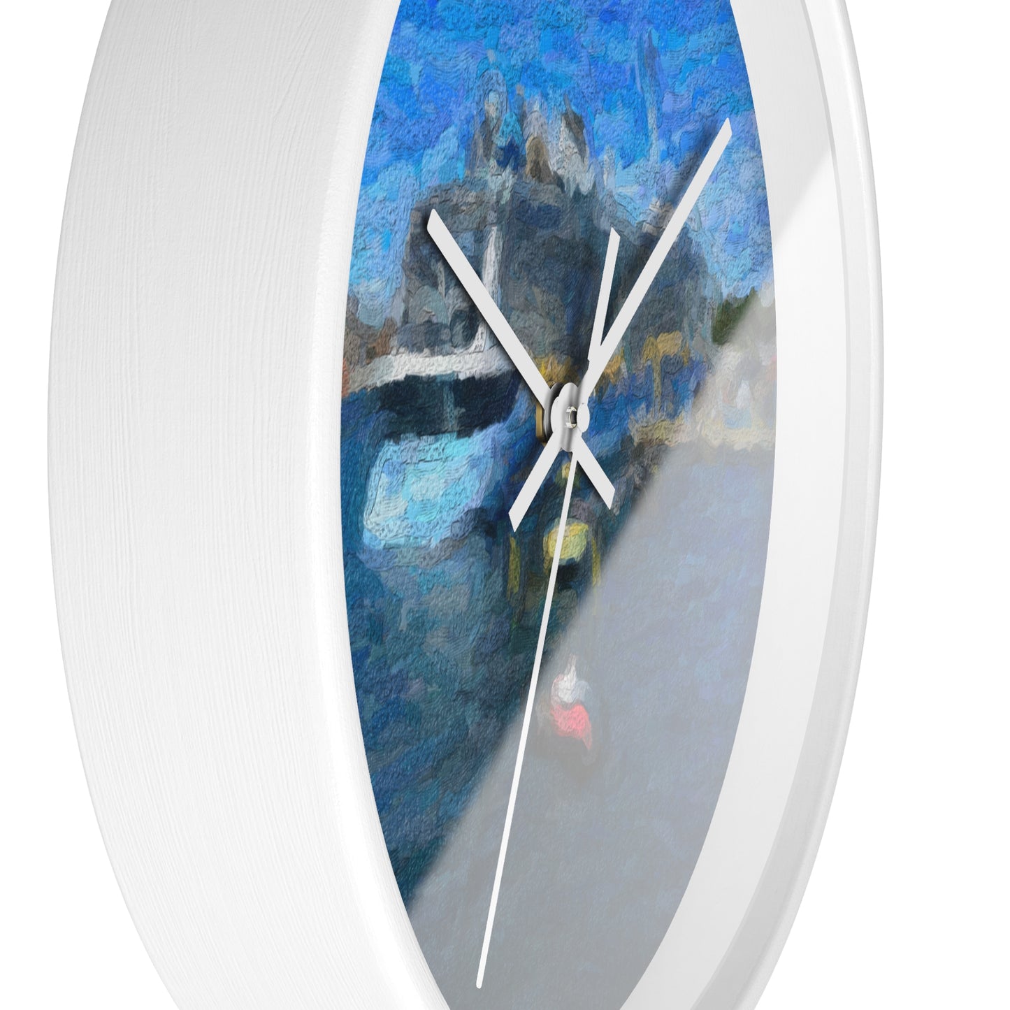Wall Clock ... Into Vancouver Harbor We Arrive: Celebrity Edge-Cruise ... Vancouver, British Columbia ... June 2024 ... Original Works