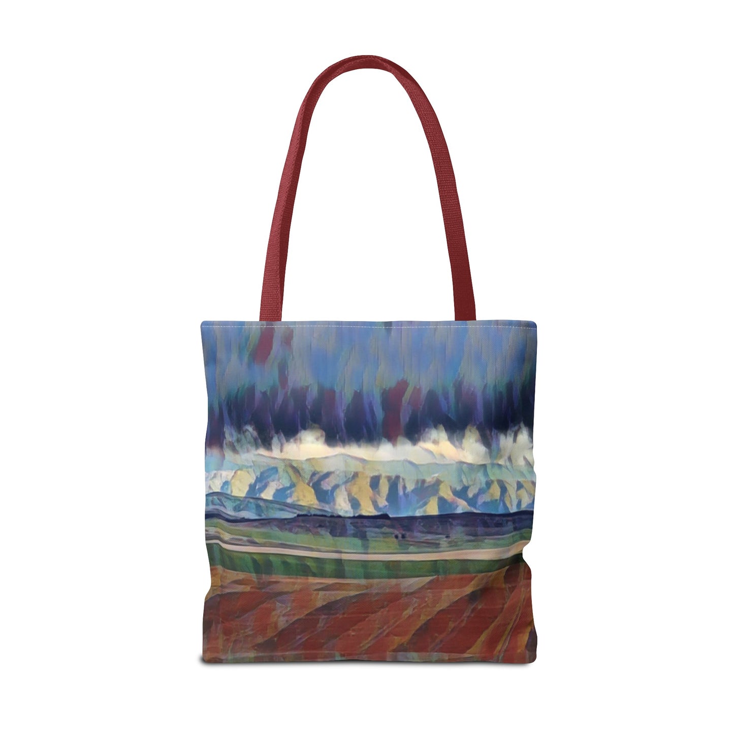 Tote Bag (AOP) ... On-The-Prairie .. "The Storm Is Brewing" ... Central Idaho: November 2023 ... Original Works ...