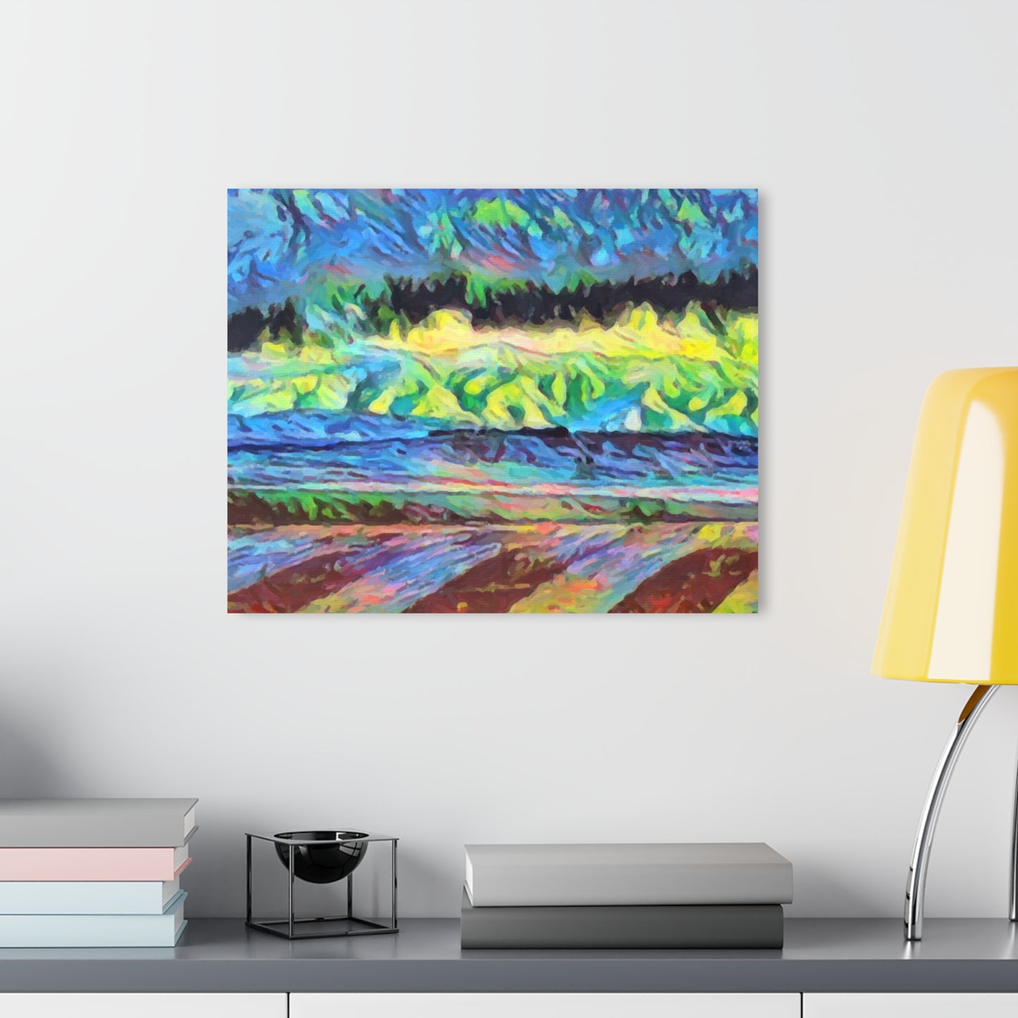 Acrylic Prints (French Cleat Hanging) ... On-The-Prairie .. "The Storm Is Brewing" ... Central Idaho: November 2023 ... Original Works ...