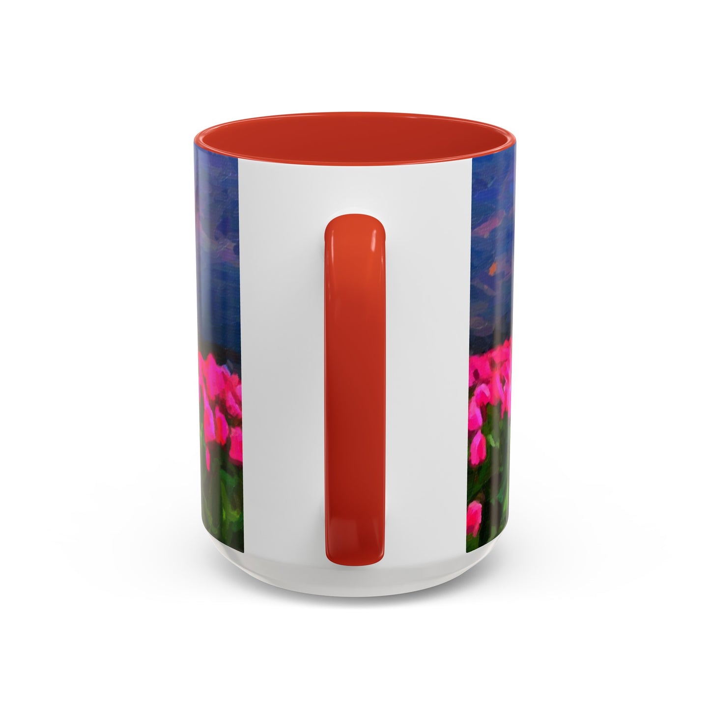 Accent Coffee Mug (11, 15oz) ... Skagit Valley Tulips ... Skagit Valley, Washington ... Family Archives ... Original Works ... Circa 1980's ...