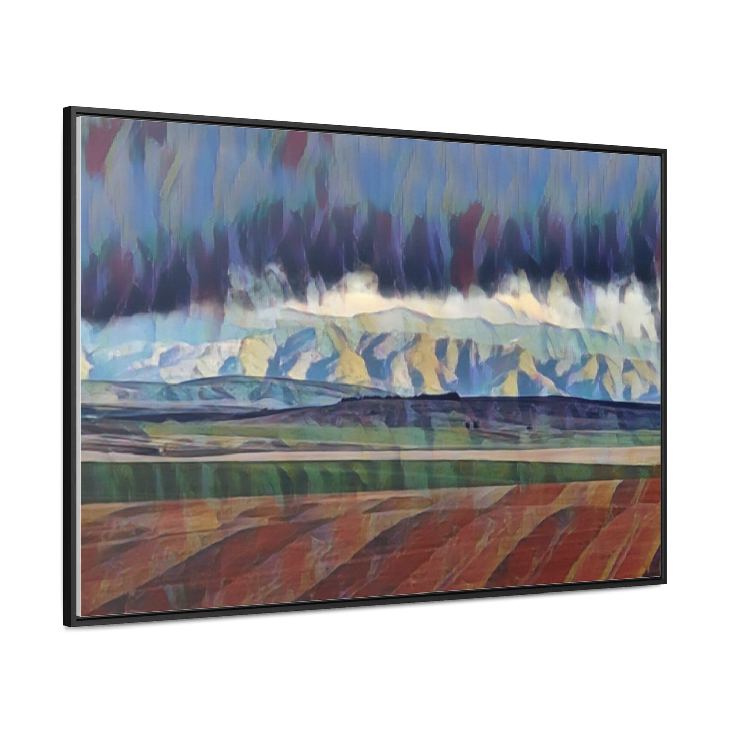 Gallery Canvas Wraps, Horizontal Frame ... On-The-Prairie .. "The Storm Is Brewing" ... Central Idaho: November 2023 ... Original Works ...