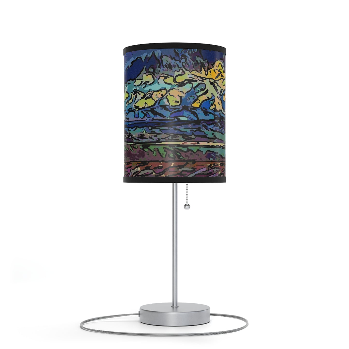 Lamp on a Stand, US|CA plug ...  On-The-Prairie .. "The Storm Is Brewing" ... Central Idaho: November 2023 ... Original Works ...