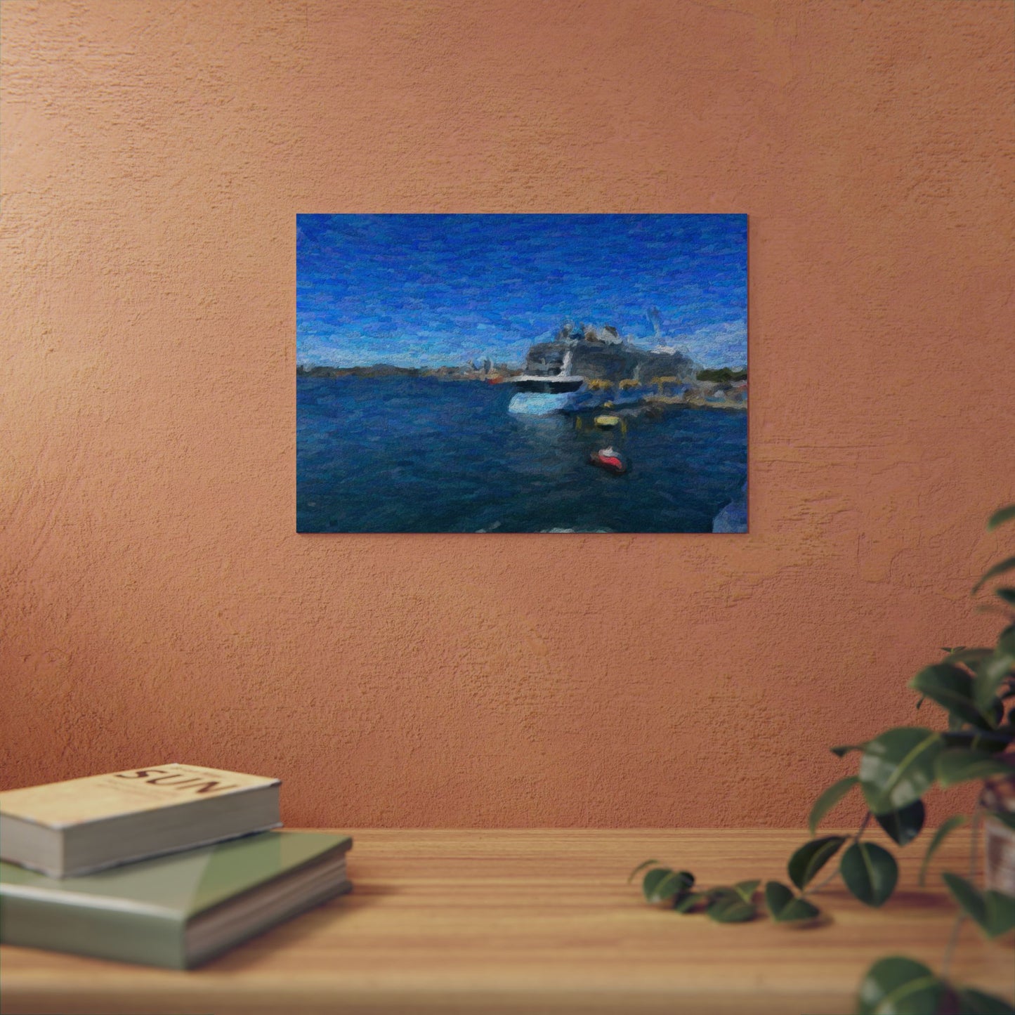 Aluminum Composite Panels  ... Into Vancouver Harbor We Arrive: Celebrity Edge-Cruise ... Vancouver, British Columbia ... June 2024 ... Original Works