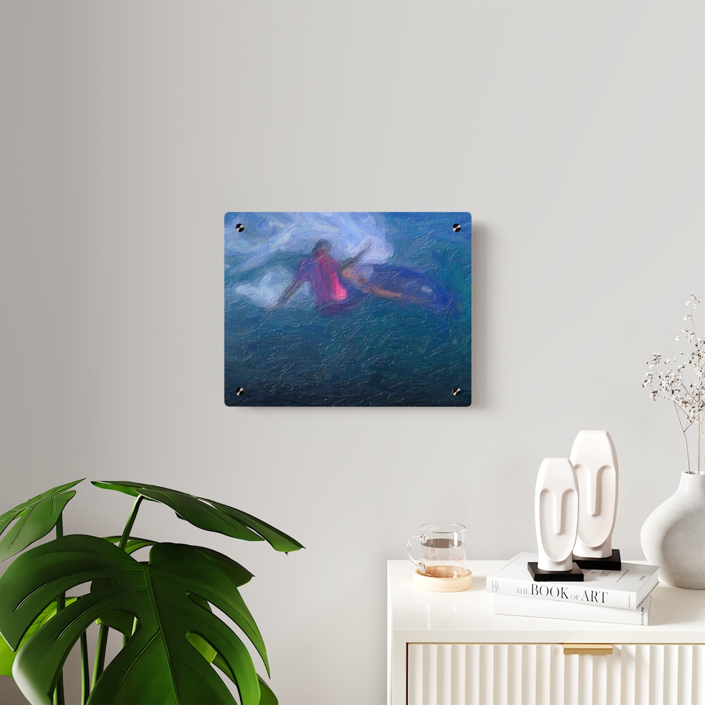 Acrylic Wall Art Panels ... Paris_2024_Surfing Competition-Tahiti_French-Polynesia .... 'Gabriel Medina World Campion Drops-In' ... Original Works ...