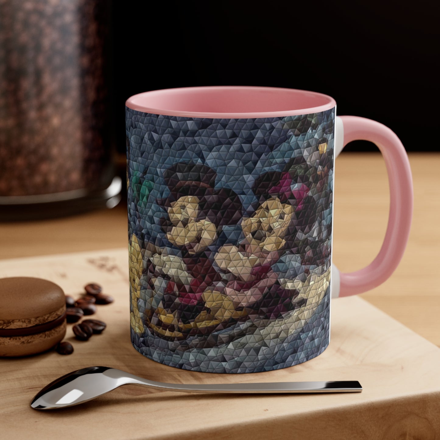 Accent Coffee Mug, 11oz ... Mickey_N_Minnie Mouse & Pluto ... "A Winter Sleigh Ride" ... Original Works. Winter 2023 ...