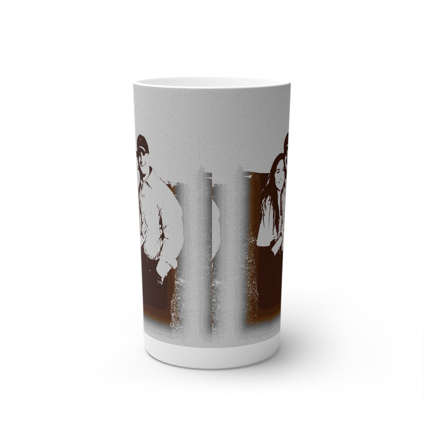 Conical Coffee Mugs (3oz, 8oz, 12oz) ... "The Best Of Friends" ... Original Works ... December 2023 ... Central Idaho, USA.
