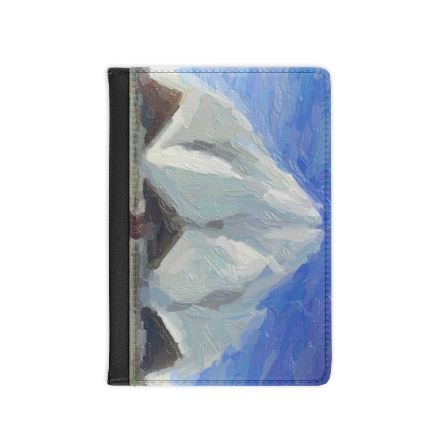 Passport Cover ... Bahai'i-House-Of-Worship ... "New Delhi's World-Famous Lotus Temple" ... Original Works ... Delhi, India: Circa 2003-2007 ...