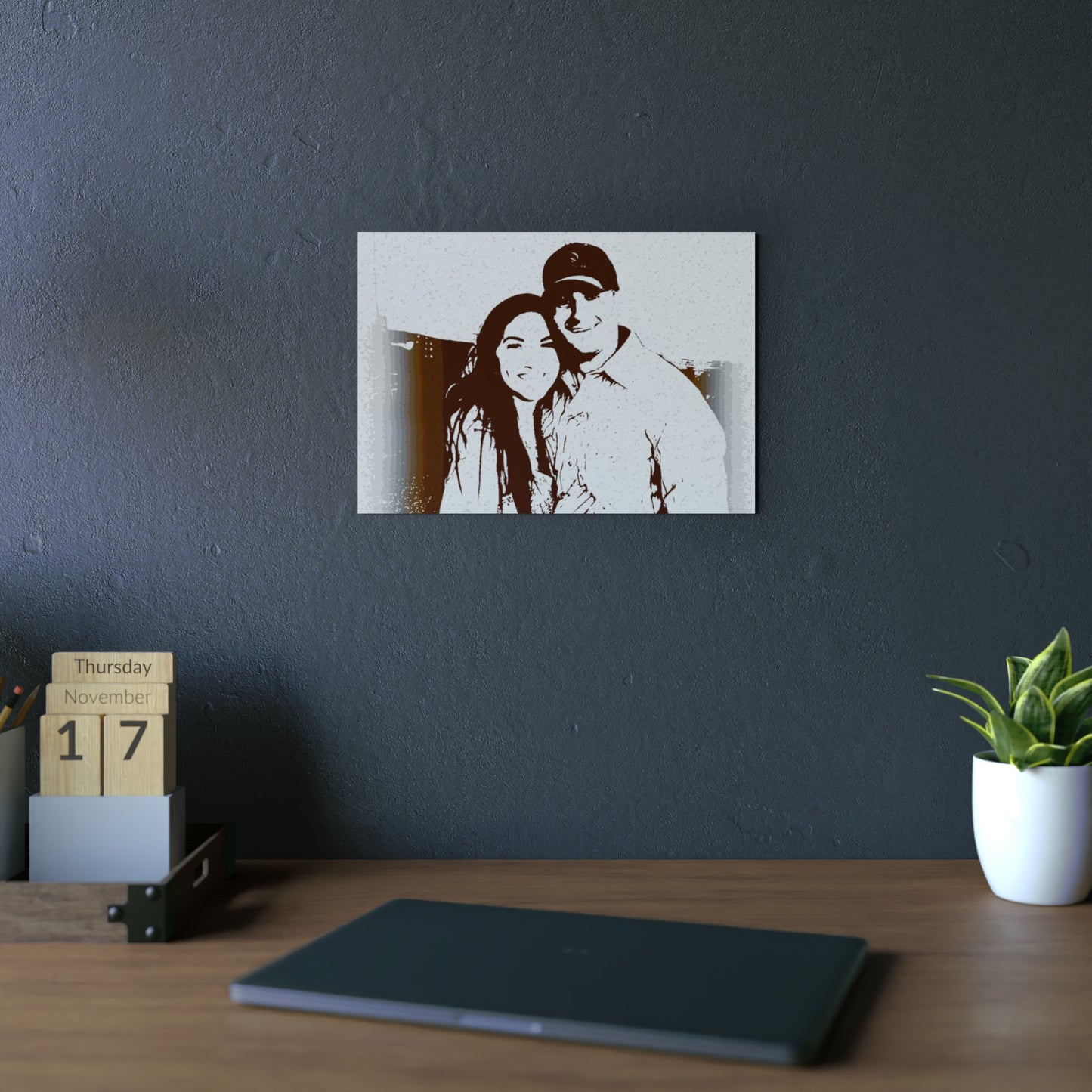 Aluminum Composite Panels ... "The Best Of Friends" ... Original Works ... December 2023 ... Central Idaho, USA.