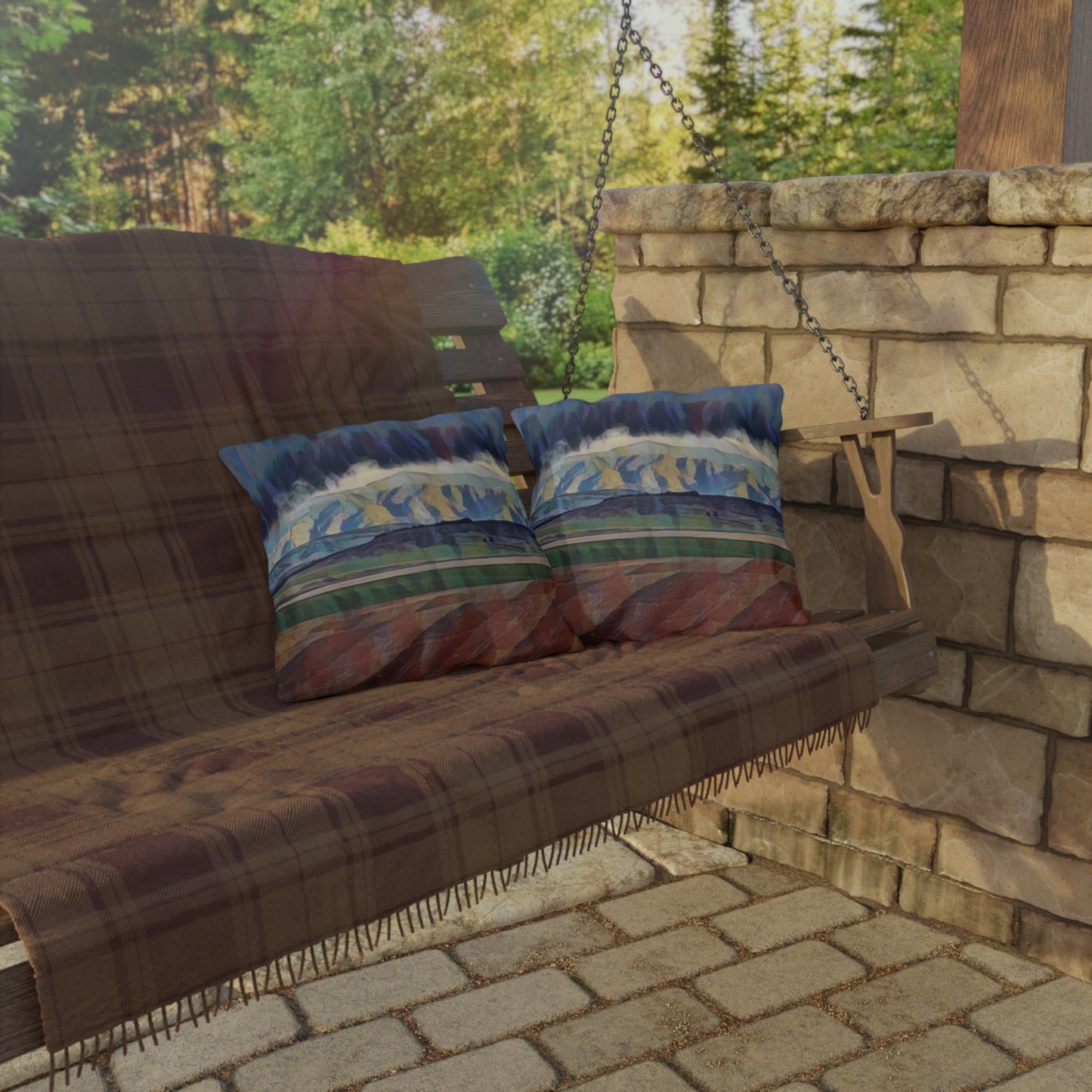 Outdoor Pillows ... On-The-Prairie .. "The Storm Is Brewing" ... Central Idaho: November 2023 ... Original Works  ...