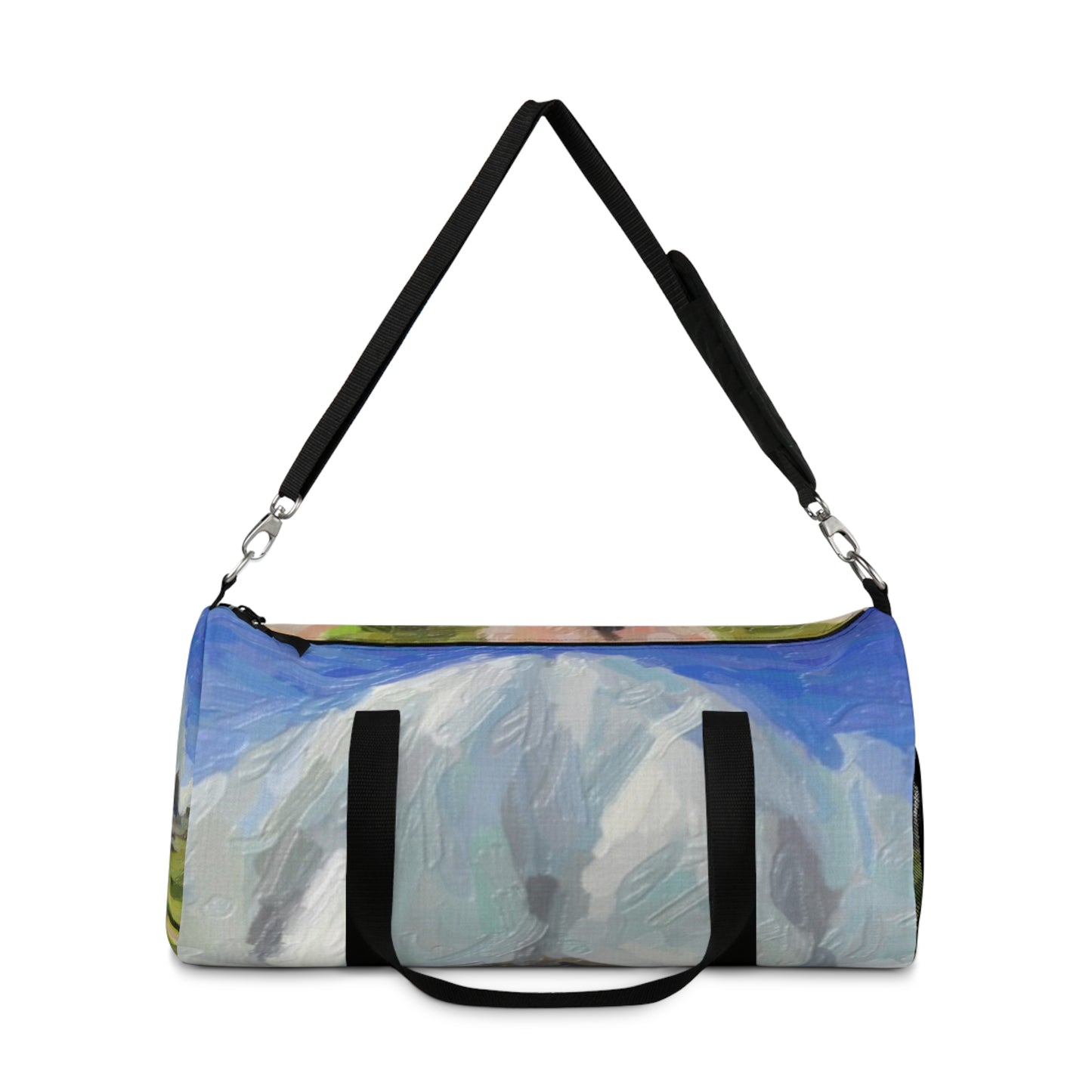 Duffel Bag ... Bahai'i-House-Of-Worship ... "New Delhi's World-Famous Lotus Temple" ... Original Works ... Delhi, India: Circa 2003-2007 ...