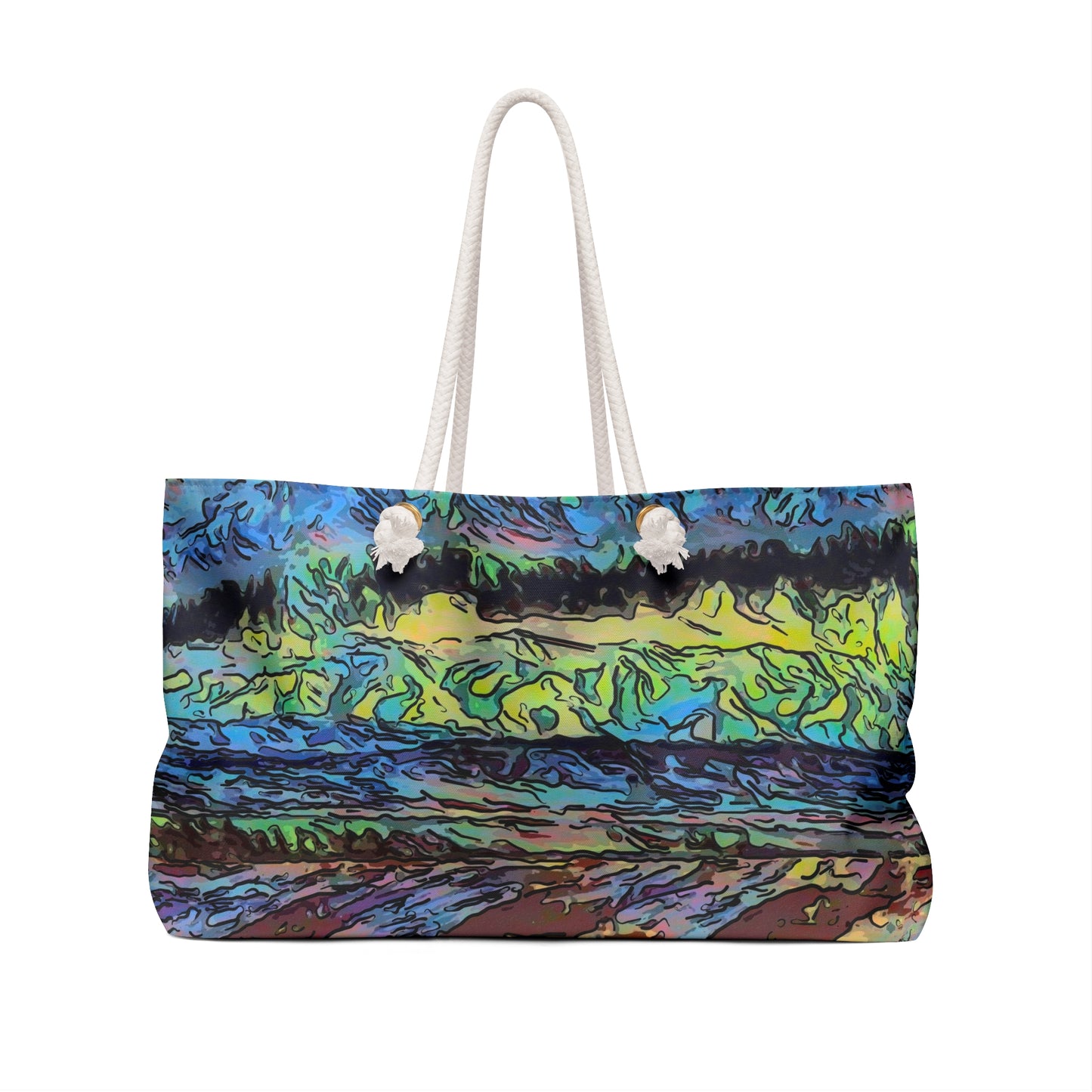 Weekender Bag ... On-The-Prairie .. "The Storm Is Brewing" ... Central Idaho: November 2023 ... Original Works  ...