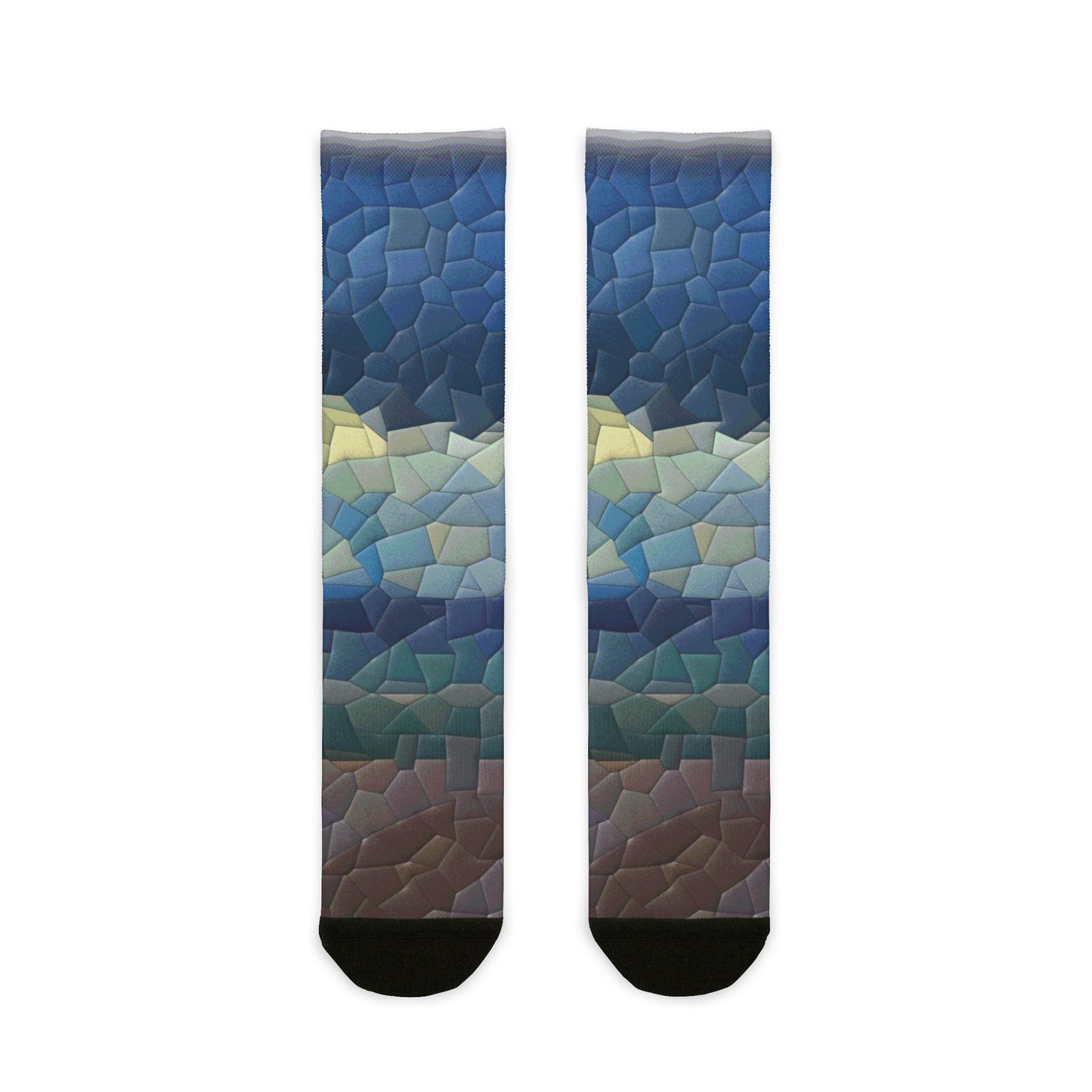 Sublimation Crew Socks ... On-The-Prairie .. "The Storm Is Brewing" ... Central Idaho: November 2023 ... Original Works  ...