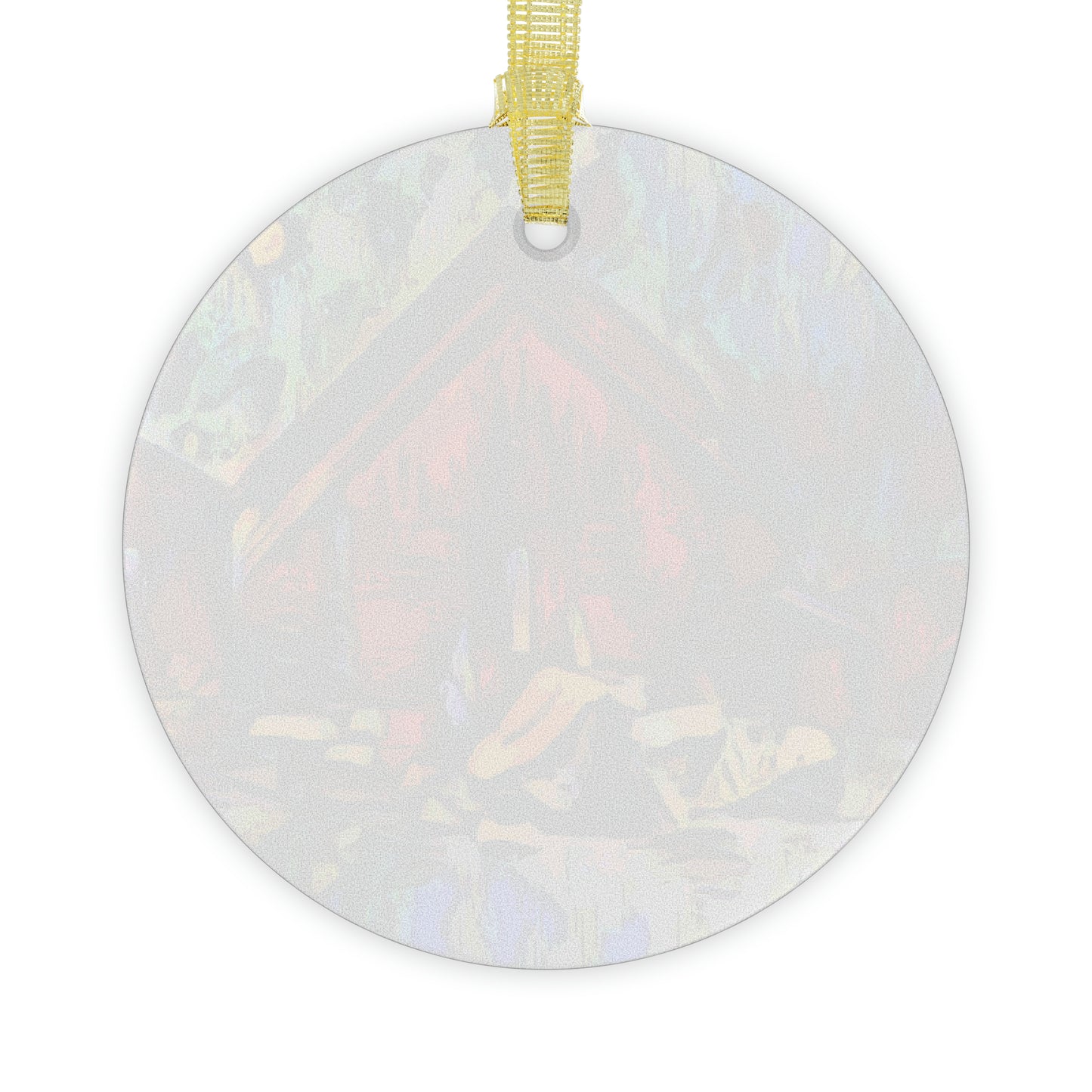 Glass Ornaments ... A Very Abstract "Mountain Winter Scene" ... Original Works. Copyright Phot's Photo_LODA: Les Objets D'Art. December 2023 ...