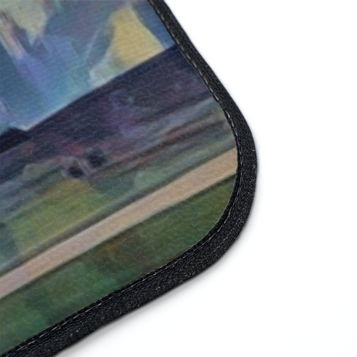 Car Floor Mats, 1pc ... On-The-Prairie .. "The Storm Is Brewing" ... Central Idaho: November 2023 ... Original Works ...