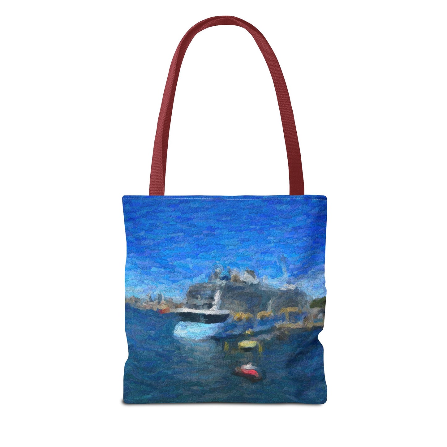 Tote Bag (AOP) ... Into Vancouver Harbor We Arrive: Celebrity Edge-Cruise ... Vancouver, British Columbia ... June 2024 ... Original Works