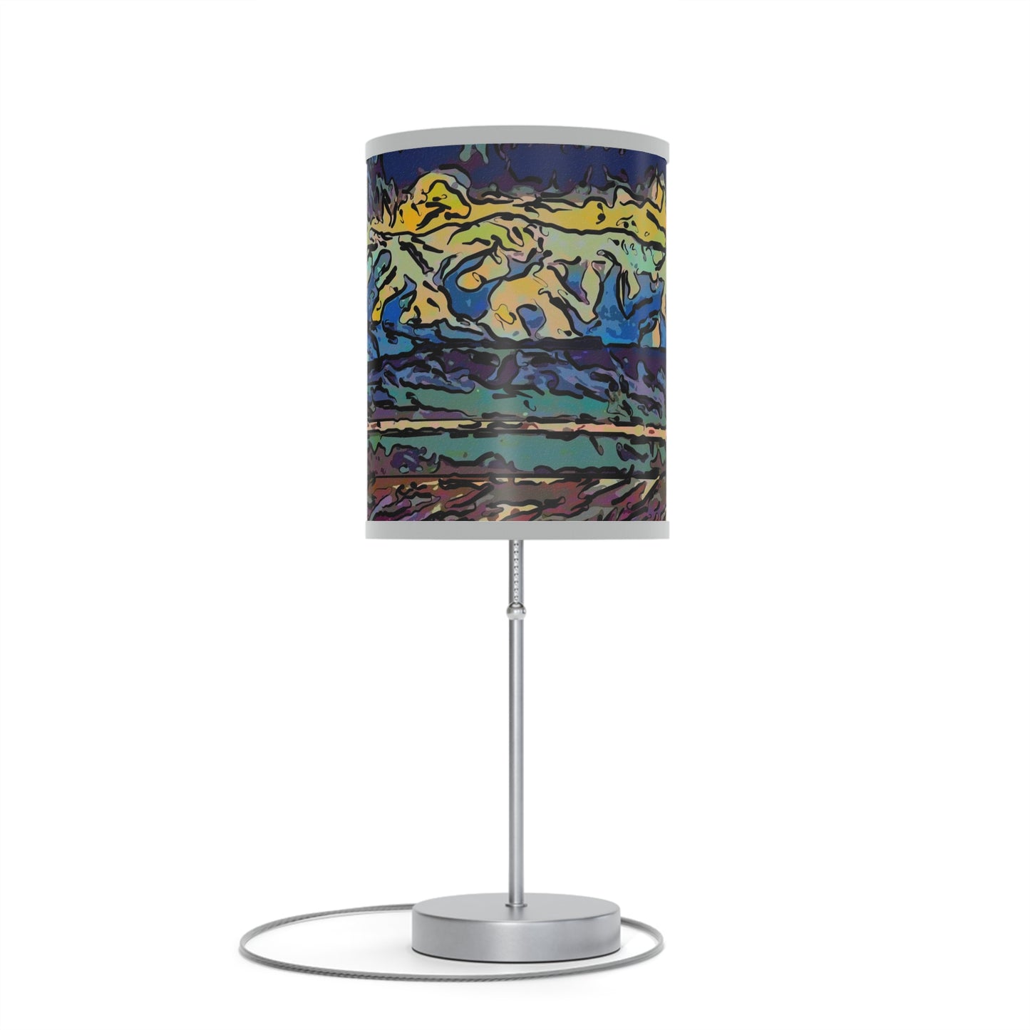 Lamp on a Stand, US|CA plug ...  On-The-Prairie .. "The Storm Is Brewing" ... Central Idaho: November 2023 ... Original Works ...