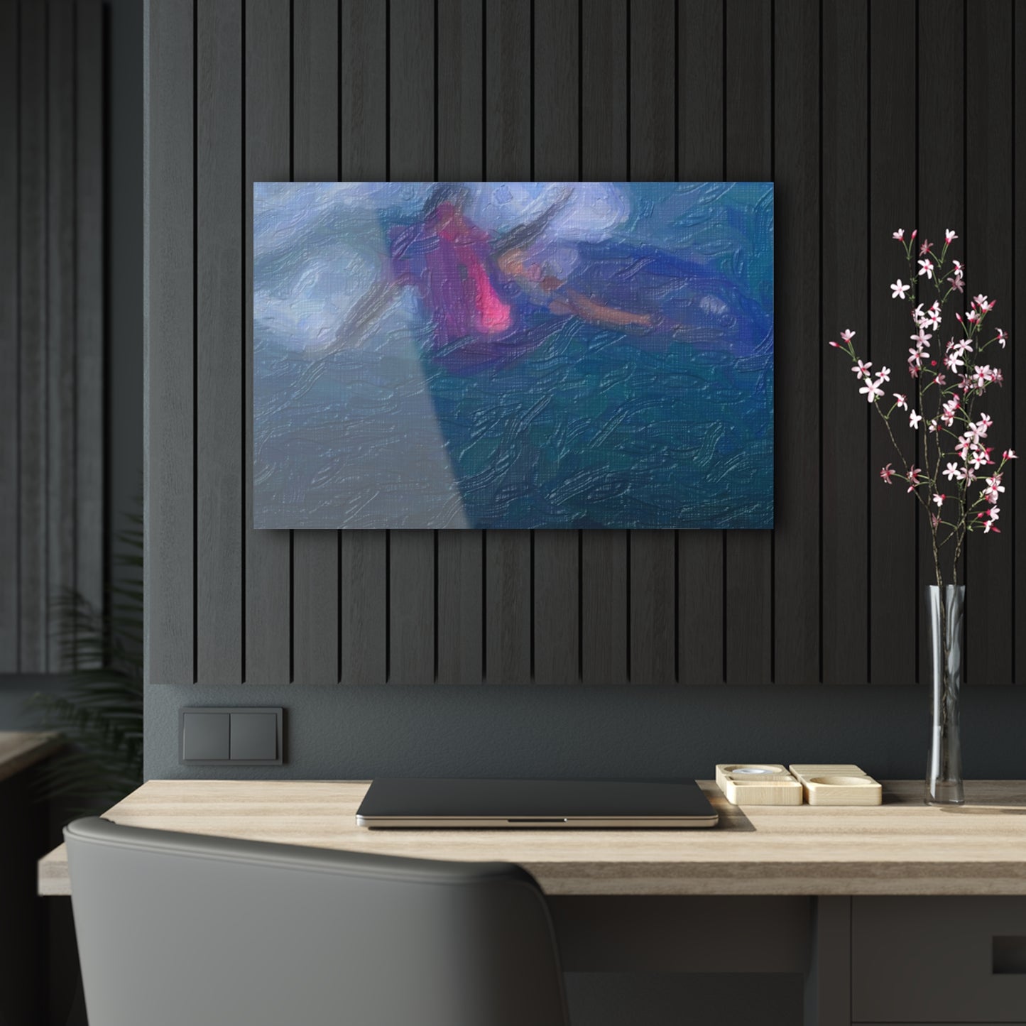 Acrylic Prints ... Paris_2024_Surfing Competition-Tahiti_French-Polynesia .... 'Gabriel Medina World Campion Drops-In' ... Original Works ...