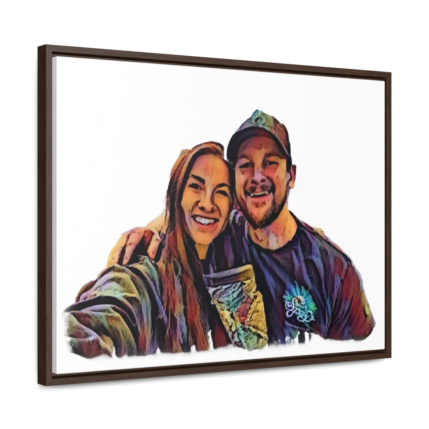 Gallery Canvas Wraps, Horizontal Frame ... "The Best Of Friends" ... Original Works ... December 2023 ... Central Idaho, USA.
