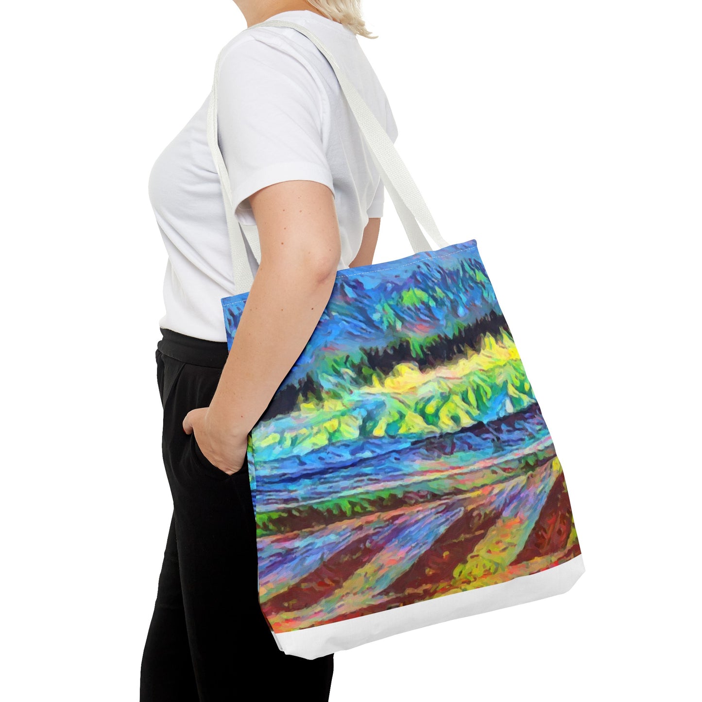 Tote Bag (AOP) ... On-The-Prairie .. "The Storm Is Brewing" ... Central Idaho: November 2023 ... Original Works ...