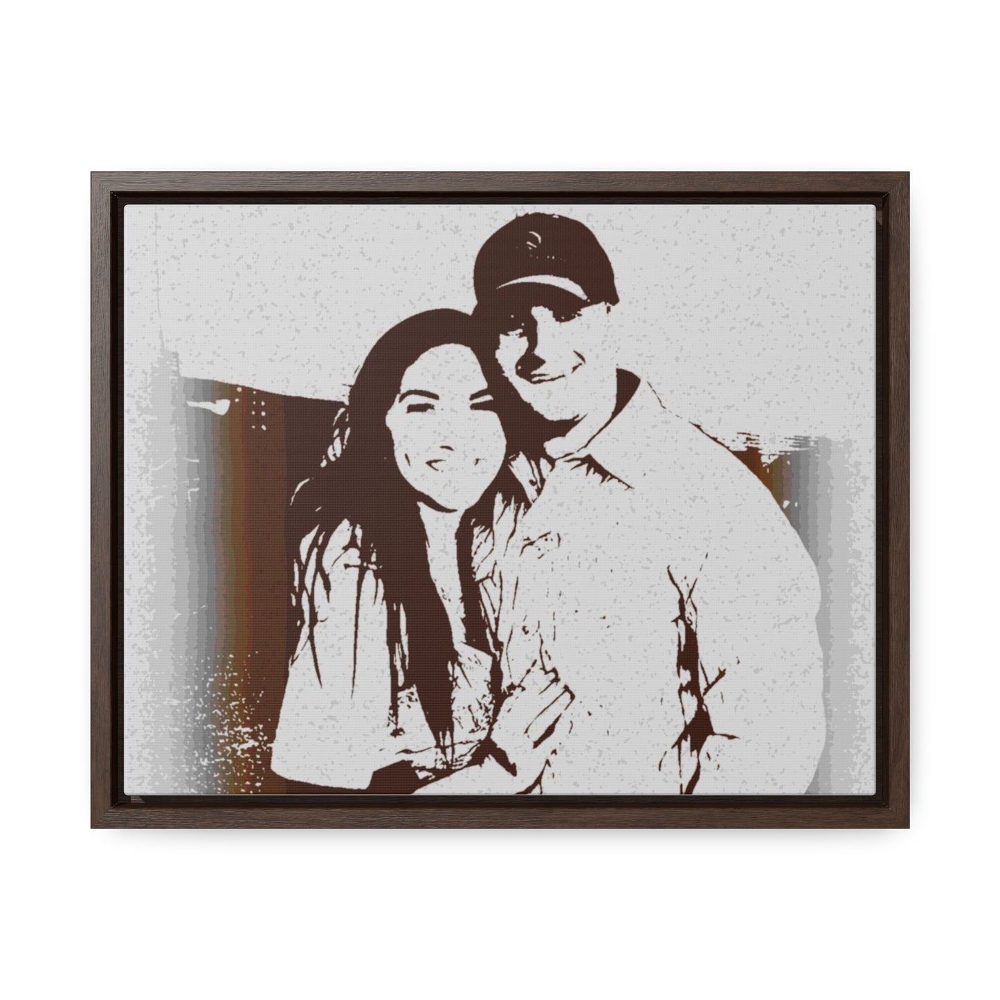 Gallery Canvas Wraps, Horizontal Frame ... "The Best Of Friends" ... Original Works ... December 2023 ... Central Idaho, USA.