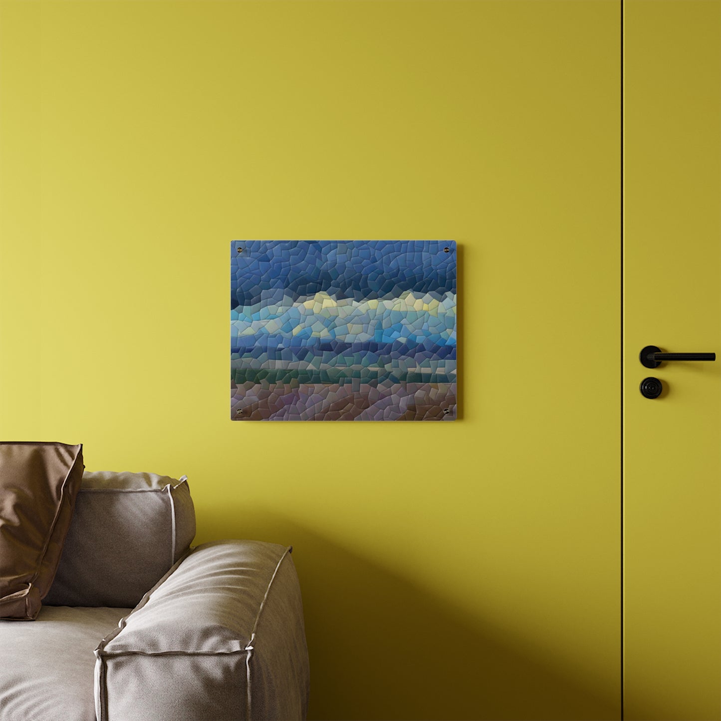 Acrylic Wall Art Panels ... On-The-Prairie .. "The Storm Is Brewing" ... Central Idaho: November 2023 ... Original Works  ...