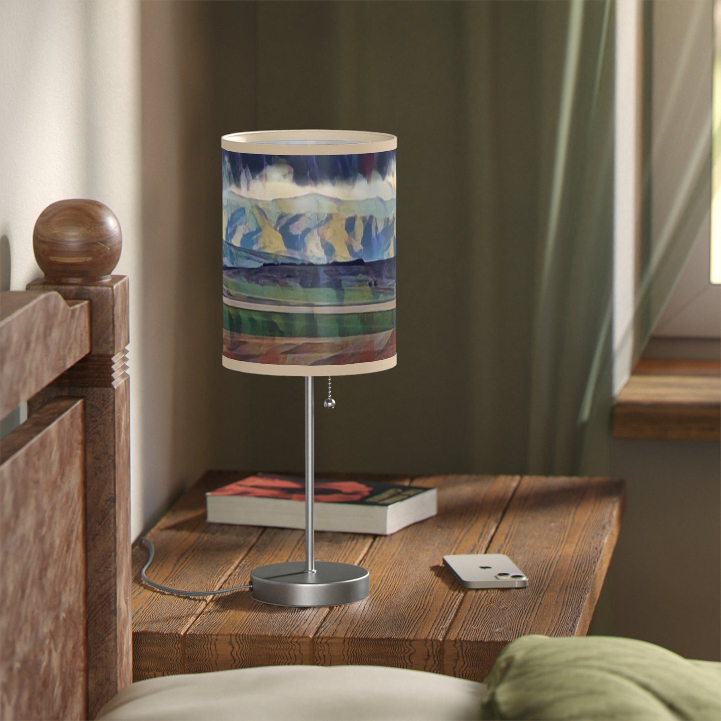 Lamp on a Stand, US|CA plug ...  On-The-Prairie .. "The Storm Is Brewing" ... Central Idaho: November 2023 ... Original Works ...