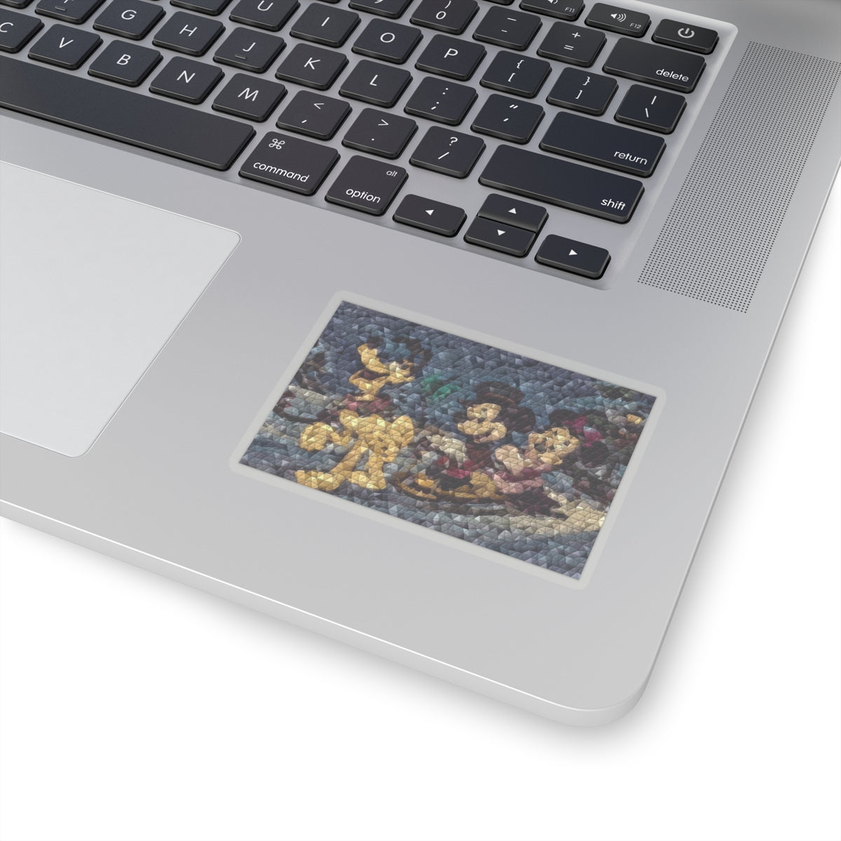 Kiss-Cut Stickers ... Mickey_N_Minnie Mouse & Pluto ... "A Winter Sleigh Ride" ... Original Works. Winter 2023 ...