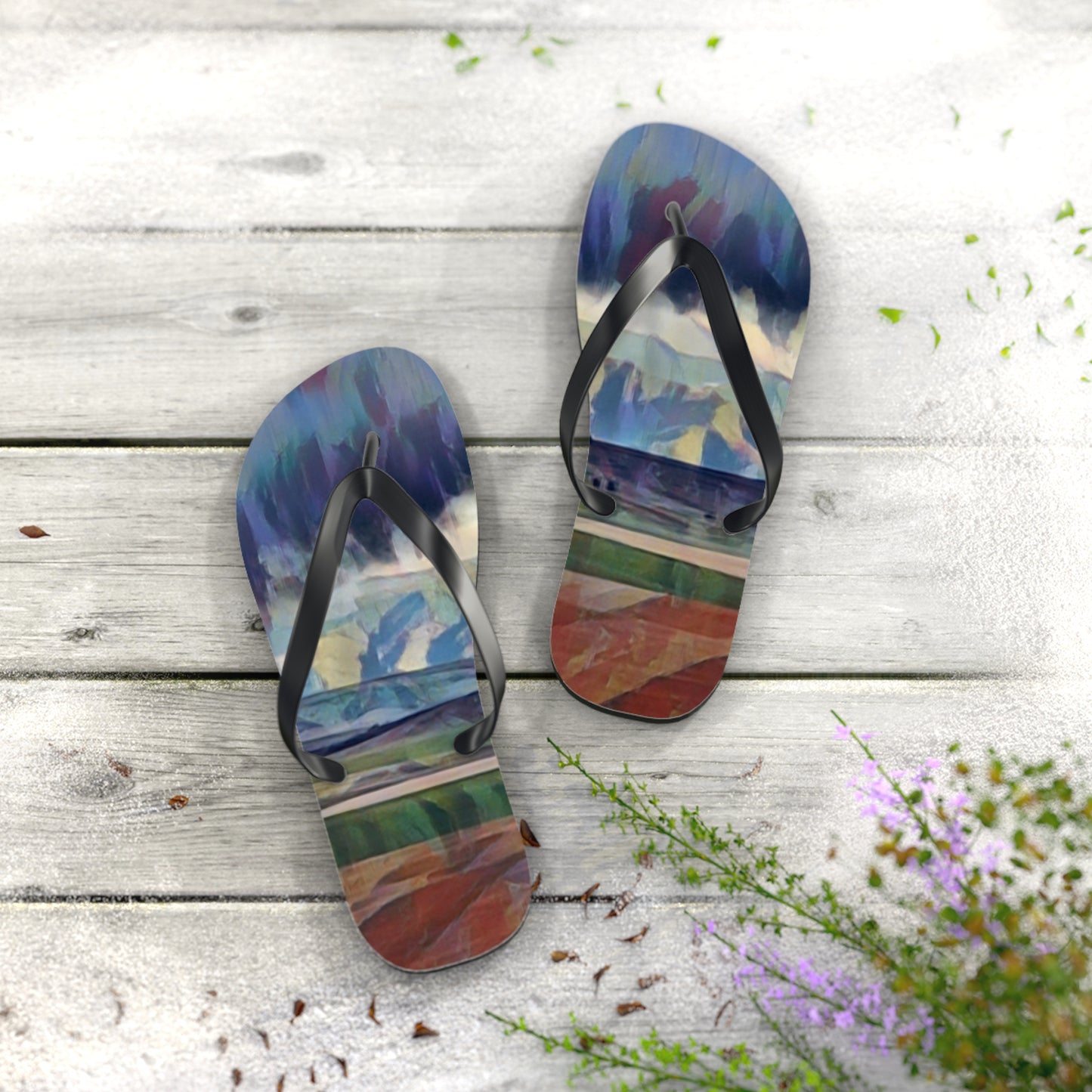 Flip Flops ... On-The-Prairie .. "The Storm Is Brewing" ... Central Idaho: November 2023 ... Original Works ...