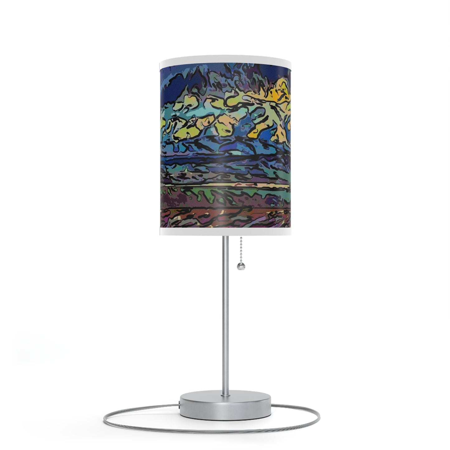 Lamp on a Stand, US|CA plug ...  On-The-Prairie .. "The Storm Is Brewing" ... Central Idaho: November 2023 ... Original Works ...