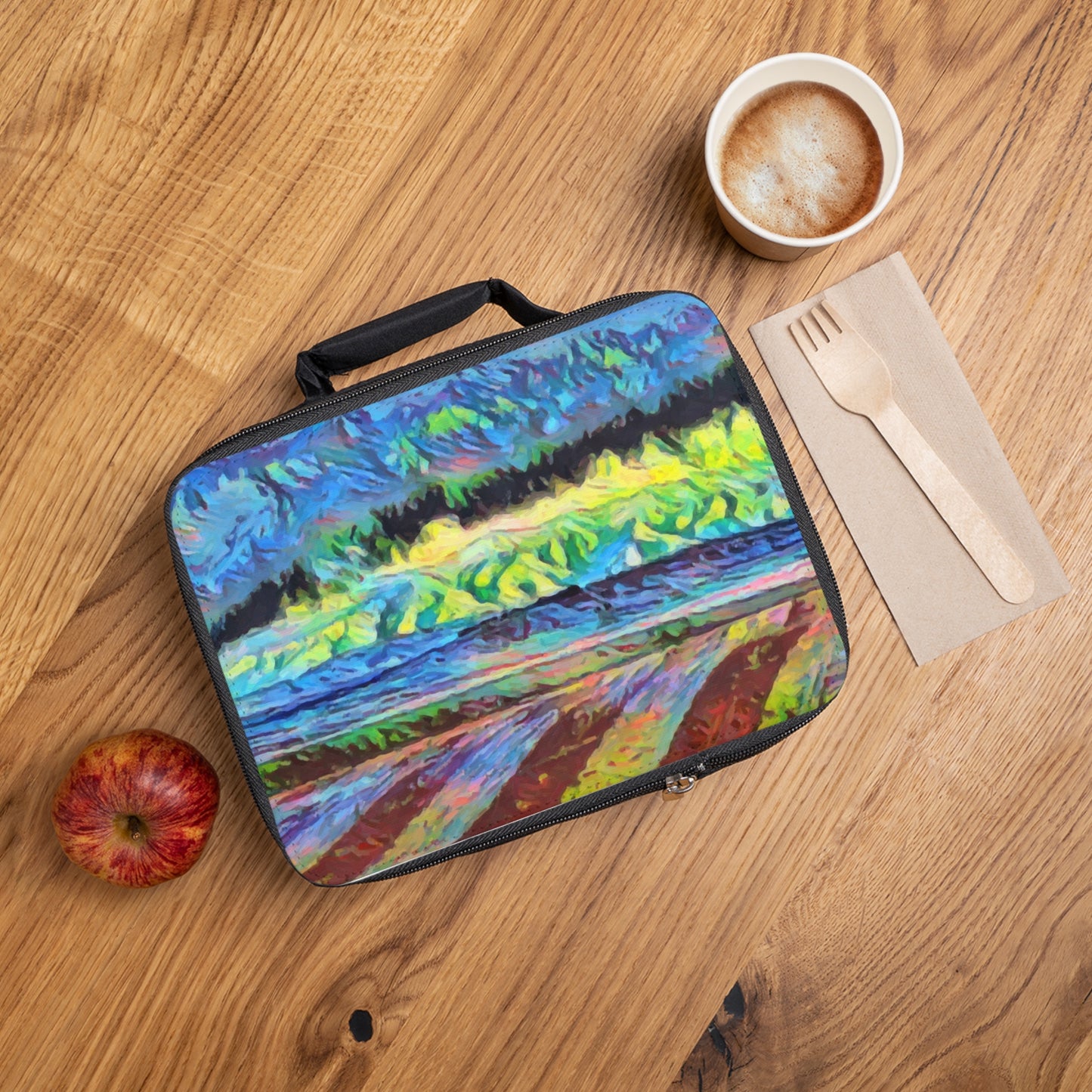 Lunch Bag ... On-The-Prairie .. "The Storm Is Brewing" ... Central Idaho: November 2023 ... Original Works ...