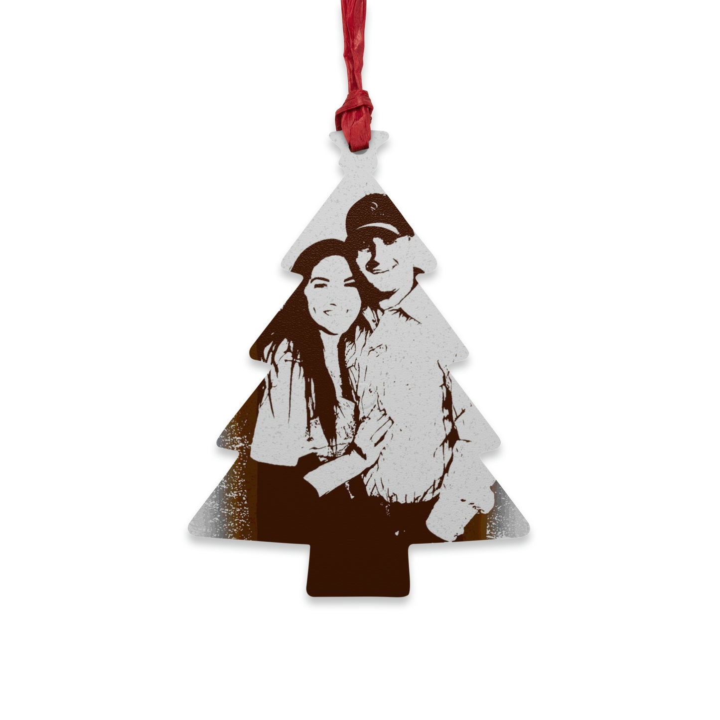 Wooden Ornaments ... "The Best Of Friends" ... Original Works ... December 2023 ... Central Idaho, USA.