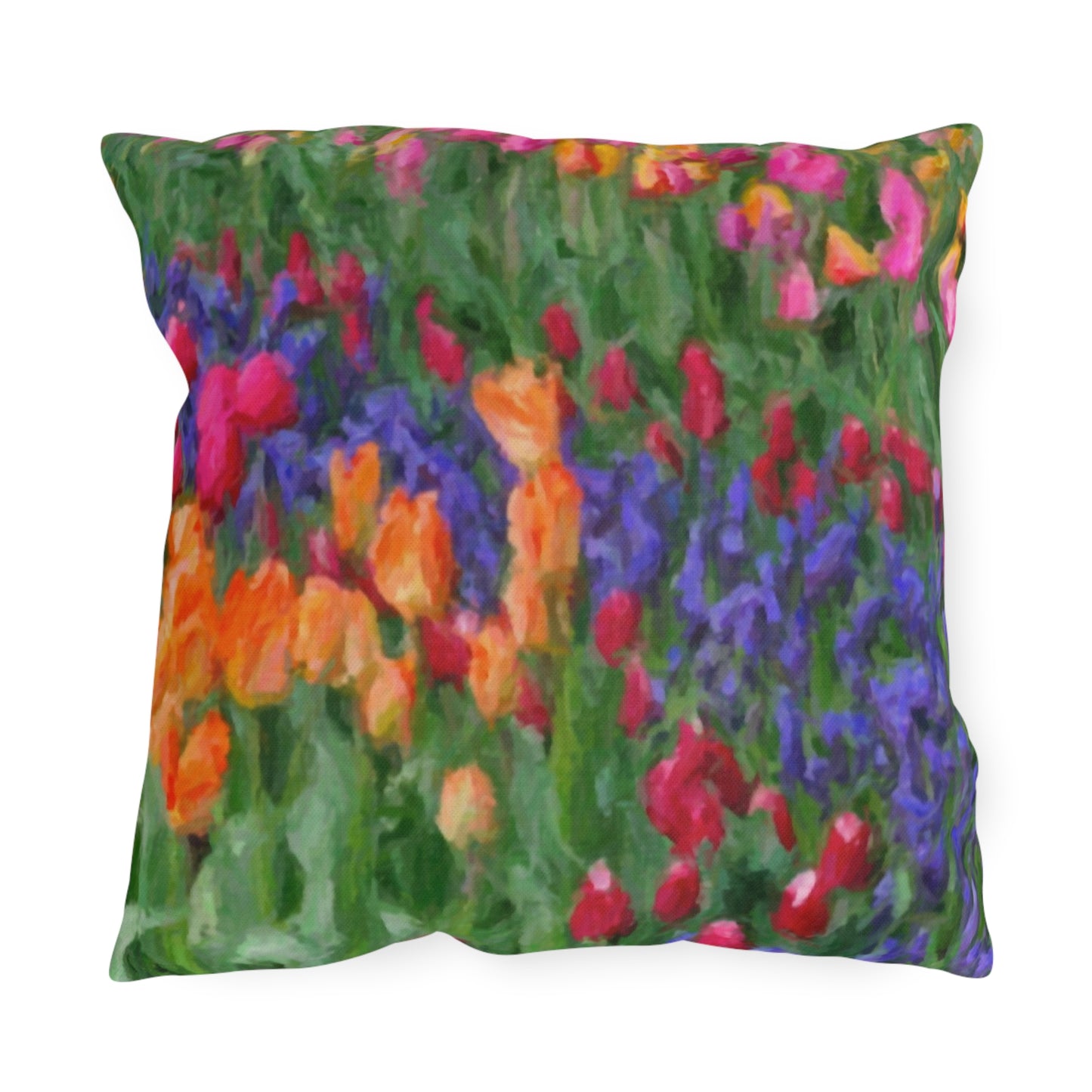 Outdoor Pillows ... Skagit Valley Tulips ... Skagit Valley, Washington ... Family Archives ... Original Works ... Circa 1980's ...