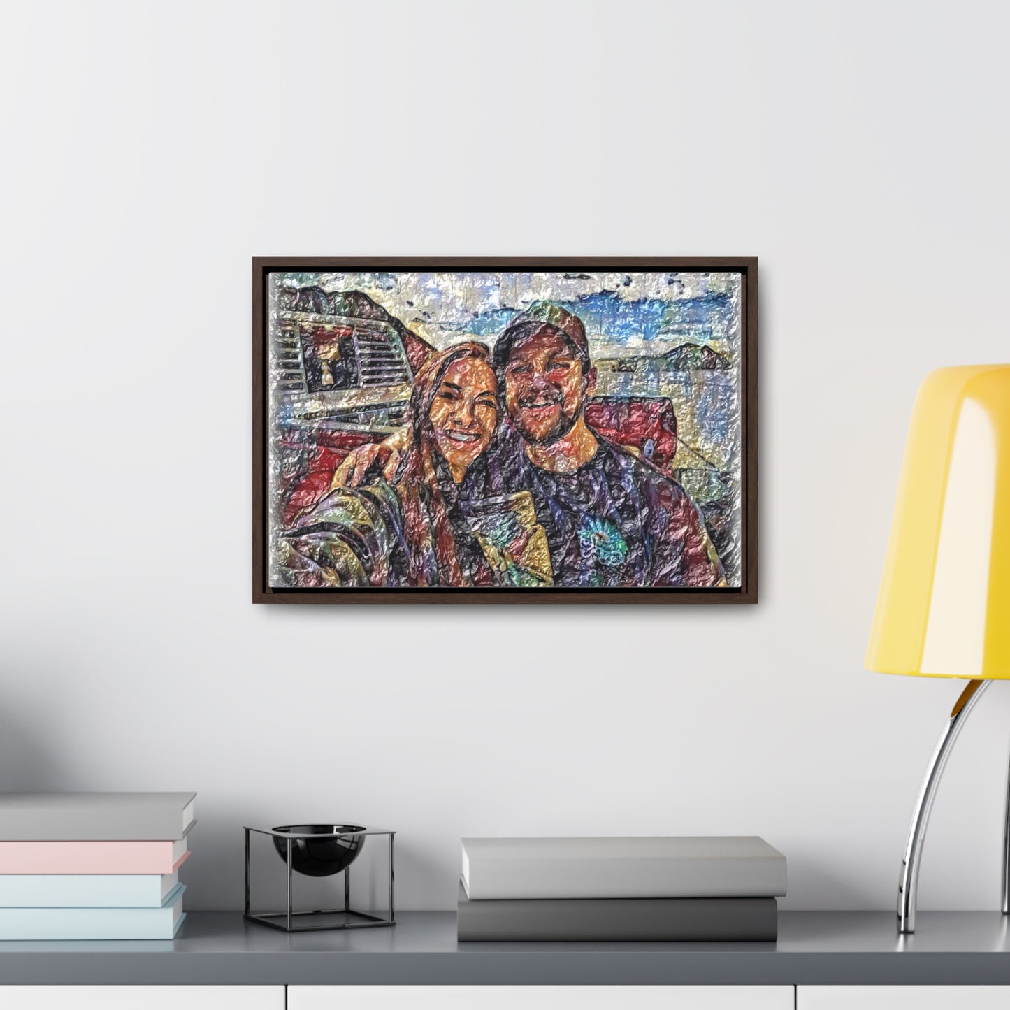 Gallery Canvas Wraps, Horizontal Frame ... "The Best Of Friends" ... Original Works ... December 2023 ... Central Idaho, USA.