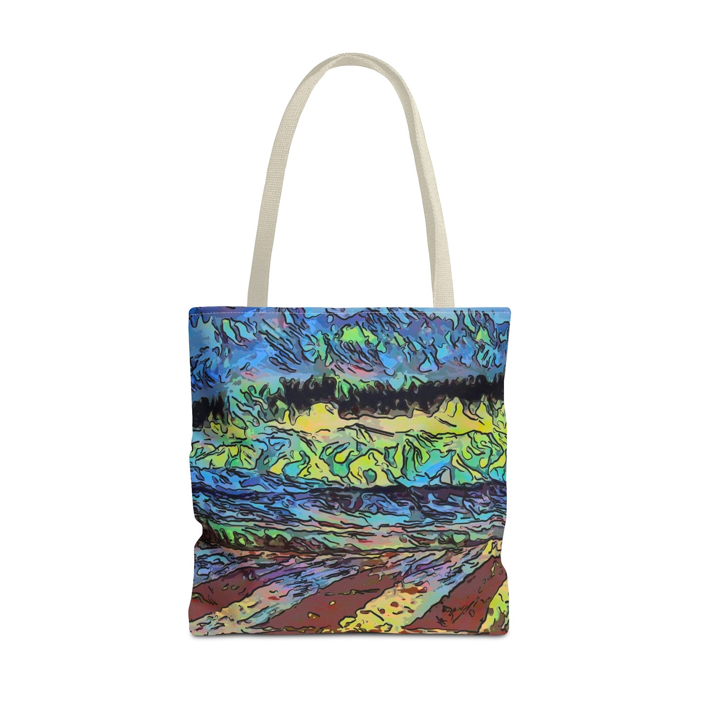 Tote Bag (AOP) ... On-The-Prairie .. "The Storm Is Brewing" ... Central Idaho: November 2023 ... Original Works ...