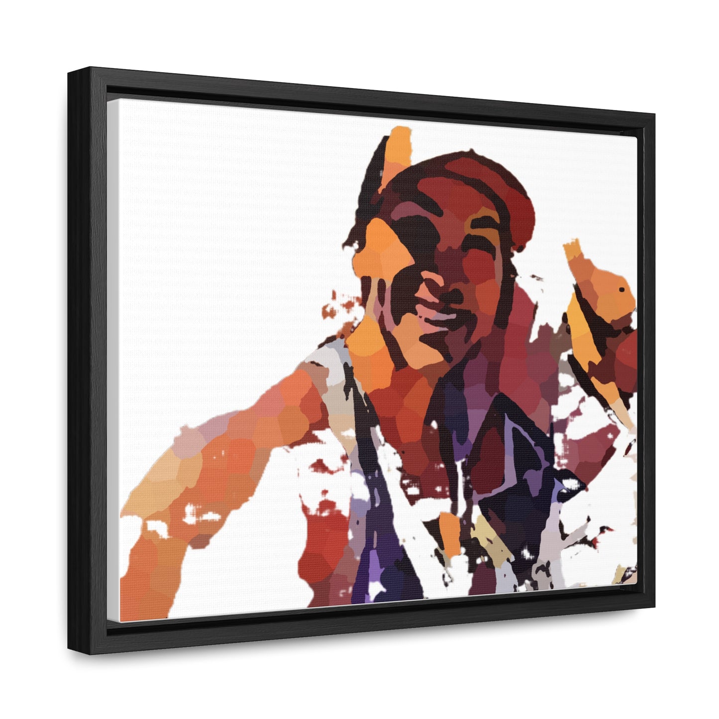 Gallery Canvas Wraps, Horizontal Frame ... "The Best Of Friends" ... Original Works ... December 2023 ... Central Idaho, USA.