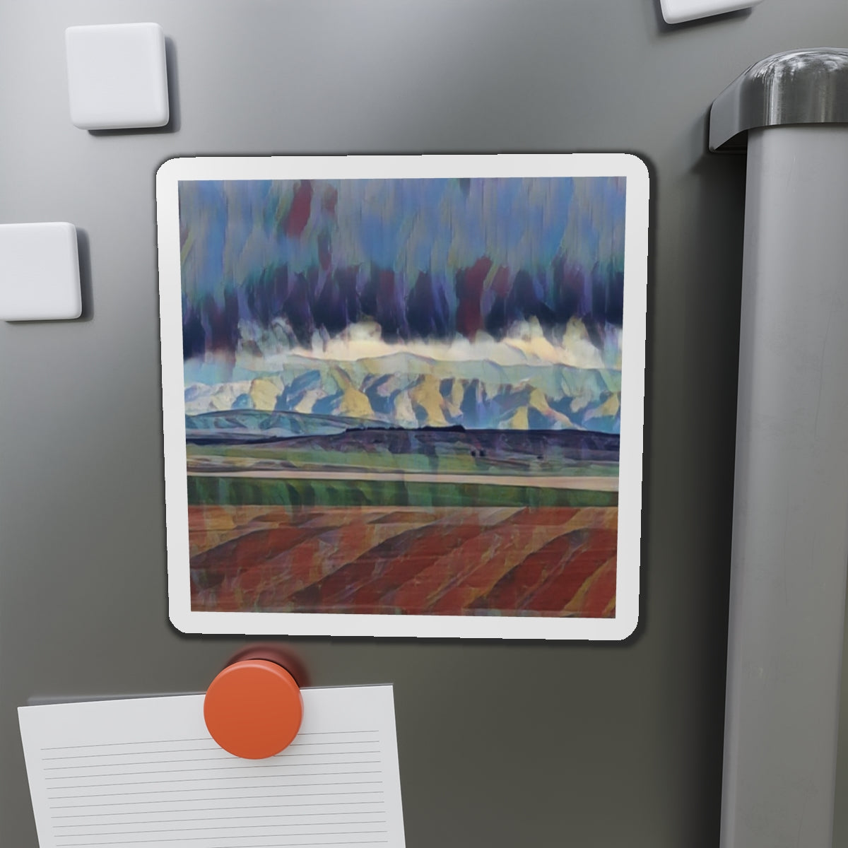 Die-Cut Magnets ... On-The-Prairie .. "The Storm Is Brewing" ... Central Idaho: November 2023 ... Original Works  ...