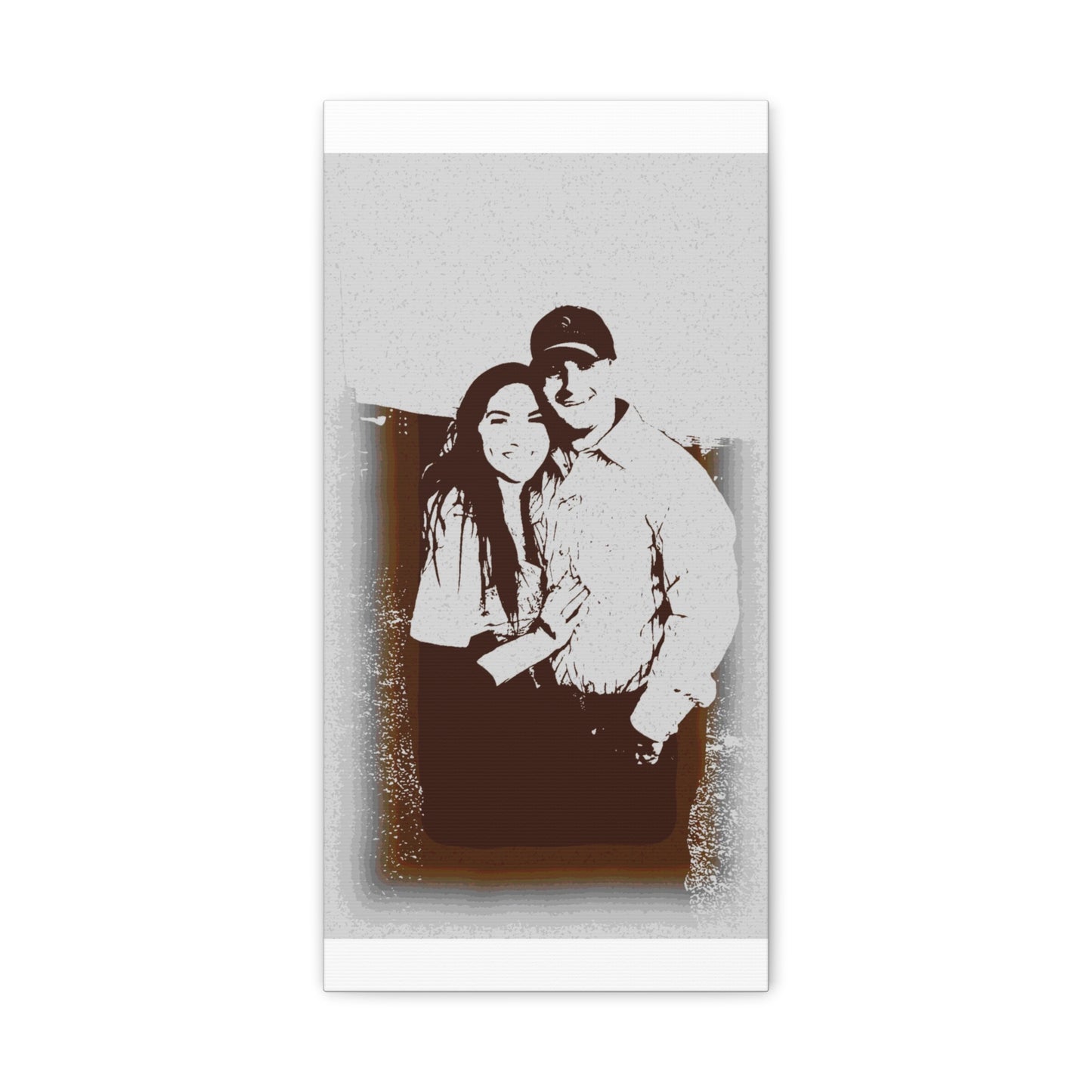 Matte Canvas, Stretched, 1.25" ... "The Best Of Friends" ... Original Works ... December 2023 ... Central Idaho, USA.