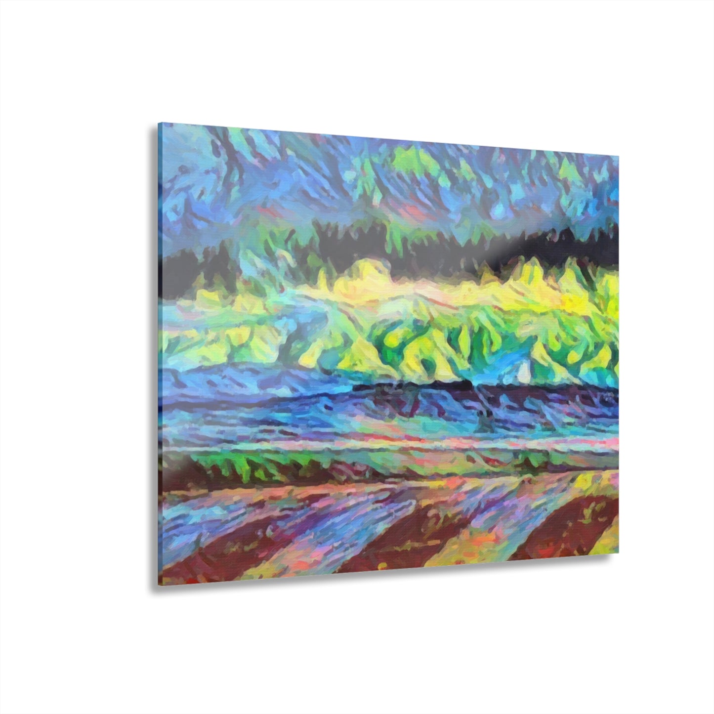Acrylic Prints (French Cleat Hanging) ... On-The-Prairie .. "The Storm Is Brewing" ... Central Idaho: November 2023 ... Original Works ...