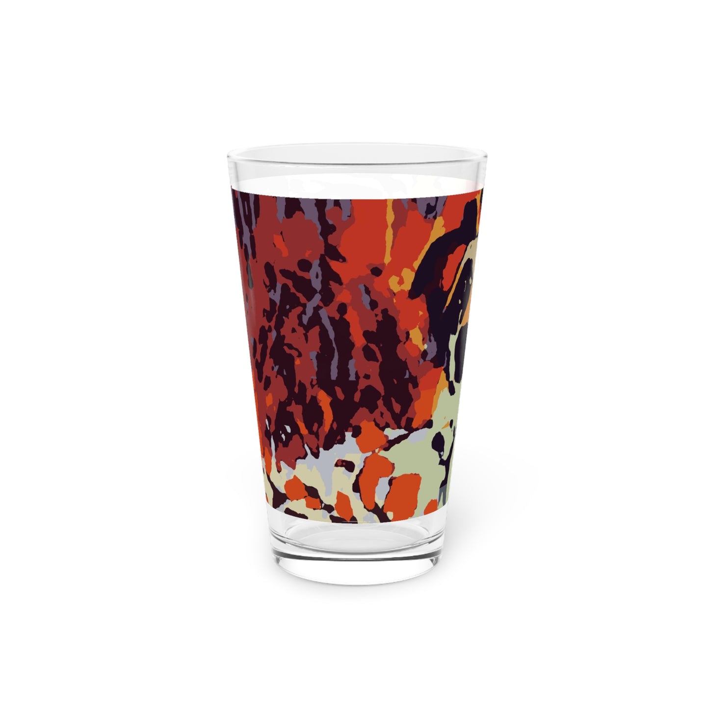 Pint Glass, 16oz ... Ozzy-Hippensteel ... "Don't Cry Now ... Dry-Your-Eyes ... On-The-Wind". Original Works. May 2023.