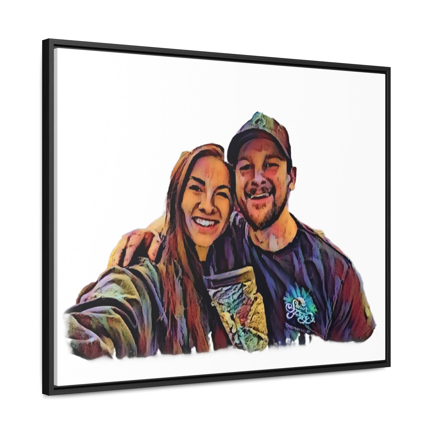 Gallery Canvas Wraps, Horizontal Frame ... "The Best Of Friends" ... Original Works ... December 2023 ... Central Idaho, USA.