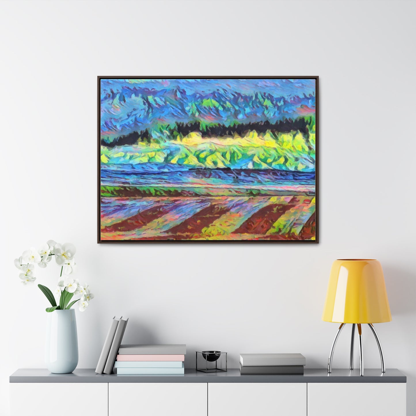 Gallery Canvas Wraps, Horizontal Frame ... On-The-Prairie .. "The Storm Is Brewing" ... Central Idaho: November 2023 ... Original Works ...