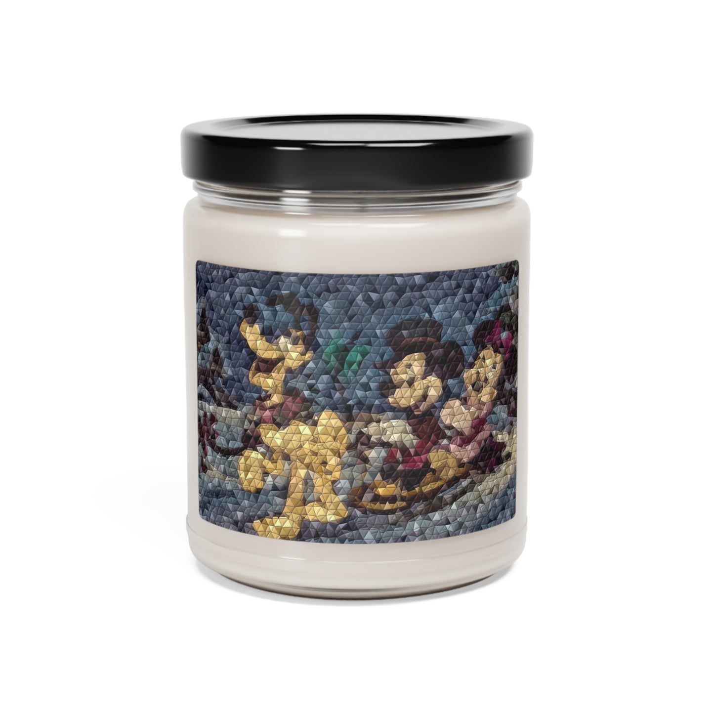 Scented Soy Candle, 9oz ... Mickey_N_Minnie Mouse & Pluto ... "A Winter Sleigh Ride" ... Original Works. Winter 2023 ...