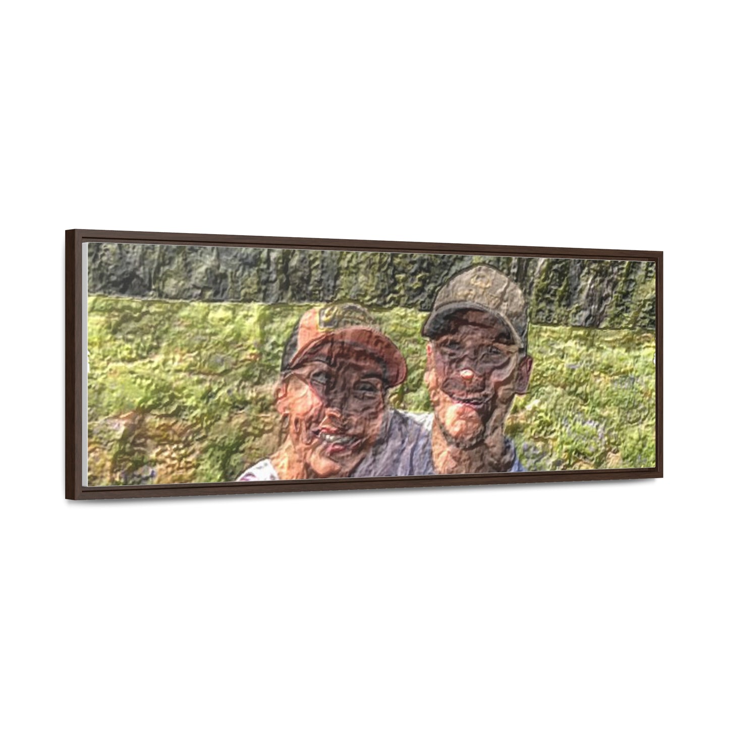 Gallery Canvas Wraps, Horizontal Frame ... "The Best Of Friends" ... Original Works ... December 2023 ... Central Idaho, USA.