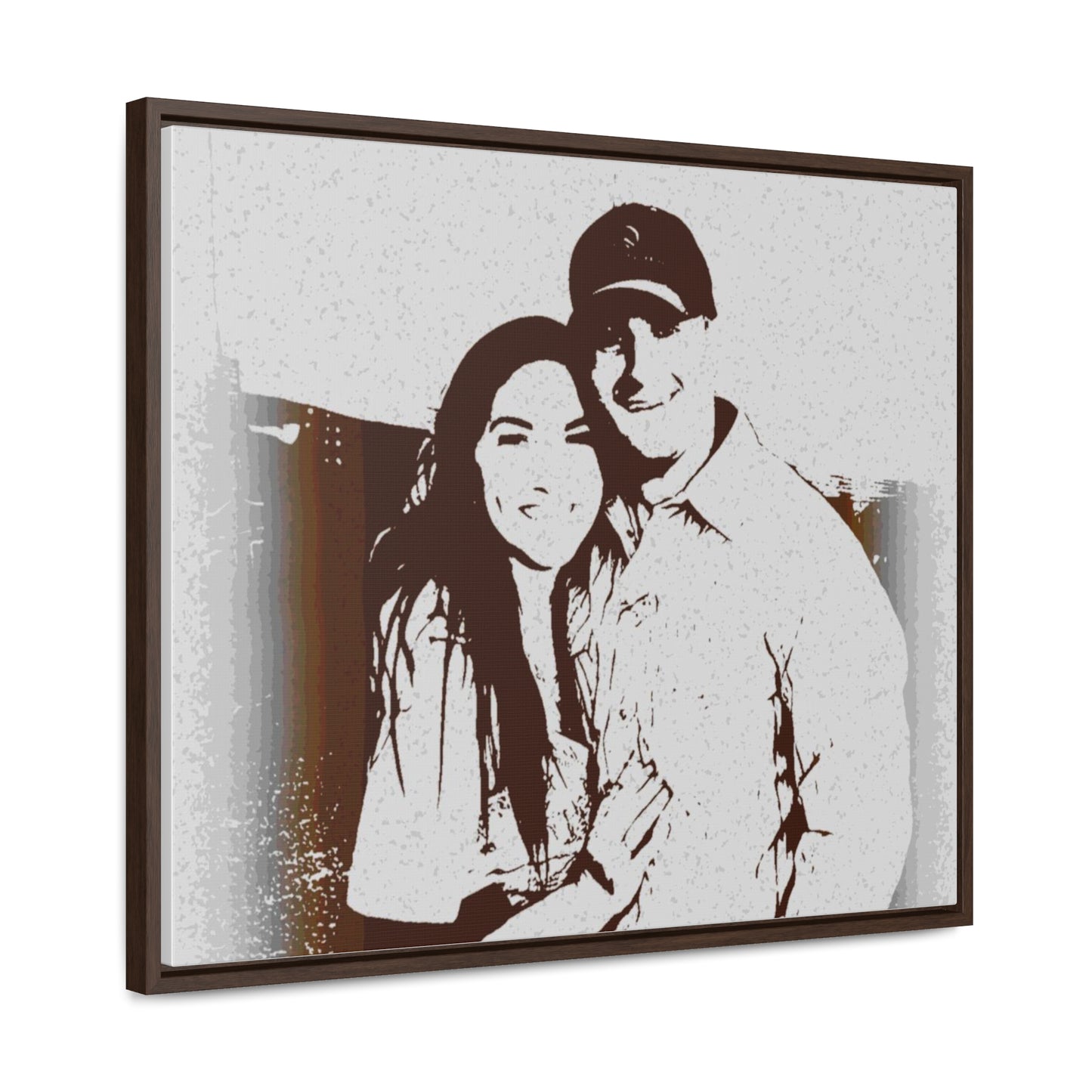 Gallery Canvas Wraps, Horizontal Frame ... "The Best Of Friends" ... Original Works ... December 2023 ... Central Idaho, USA.